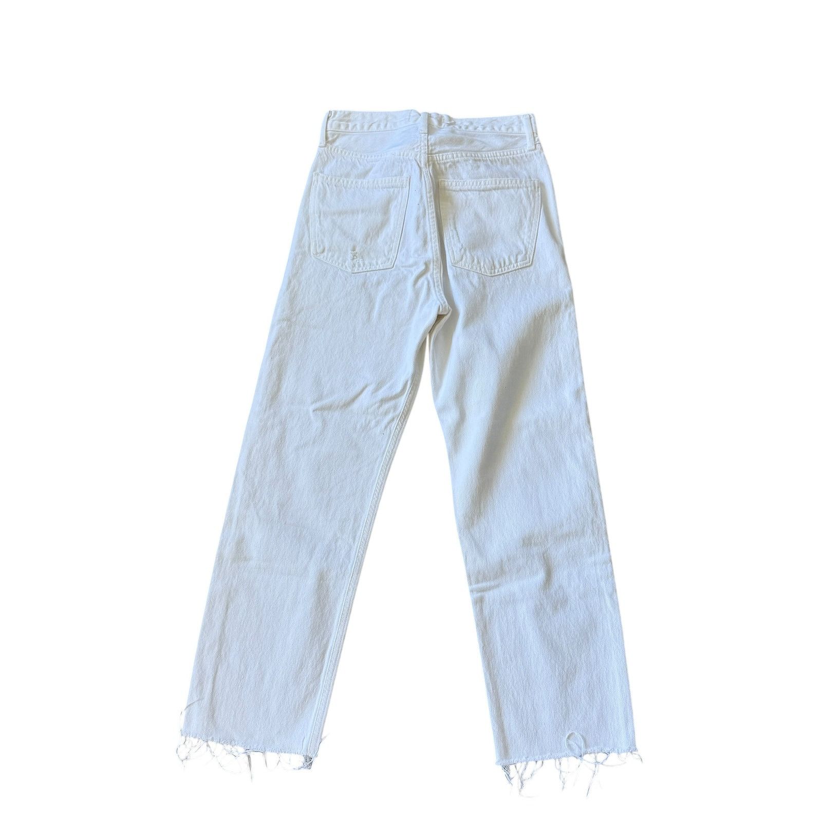 Agolde AGOLDE 90s Crop Jean Element Wash Raw Hem Size 23" - 3 Thumbnail