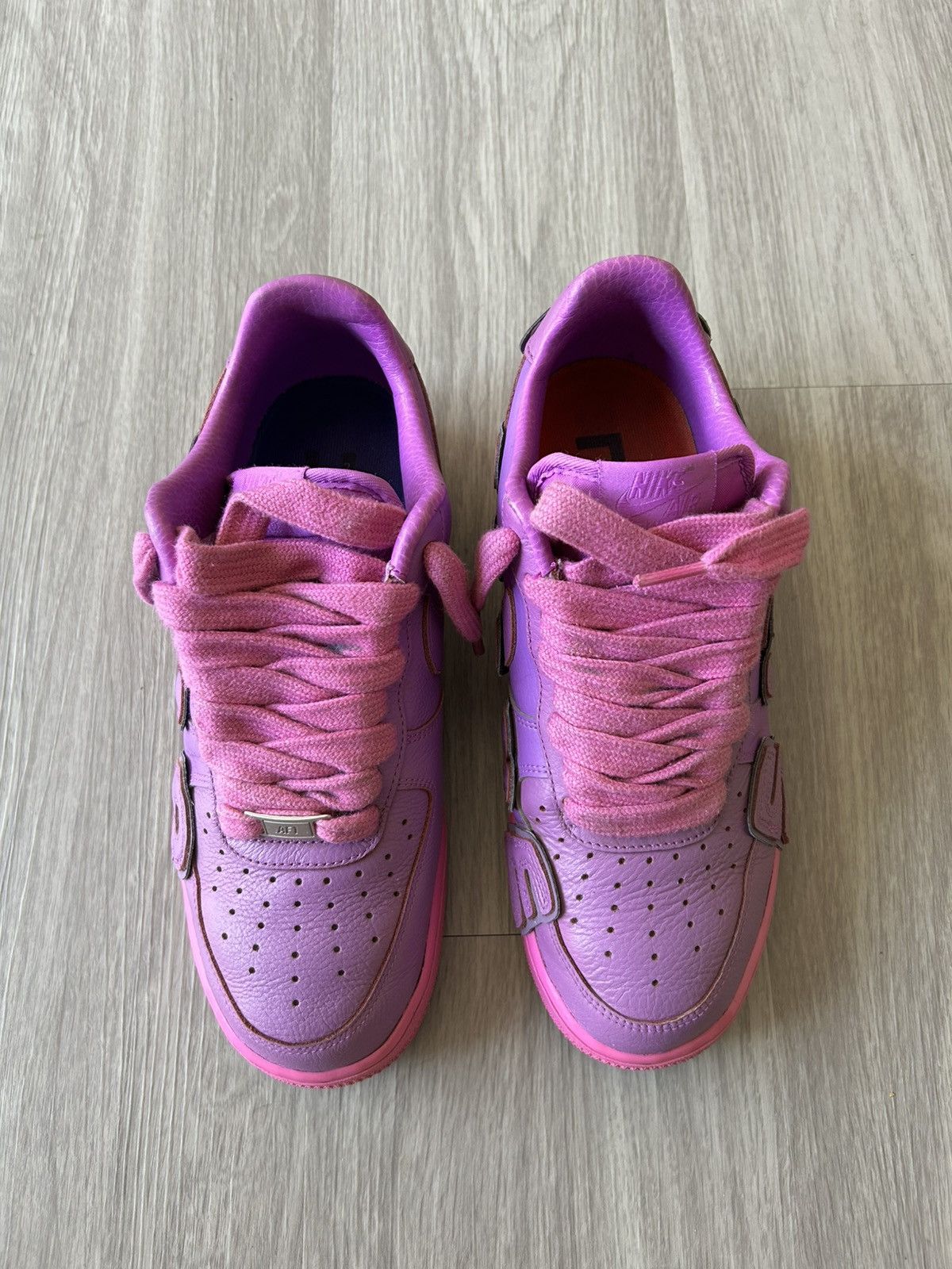 Cactus Plant Flea Market × Nike CPFM x Air Force 1 Low Fuchsia Dream Size 8 Size US 8 / EU 41 - 3 Thumbnail