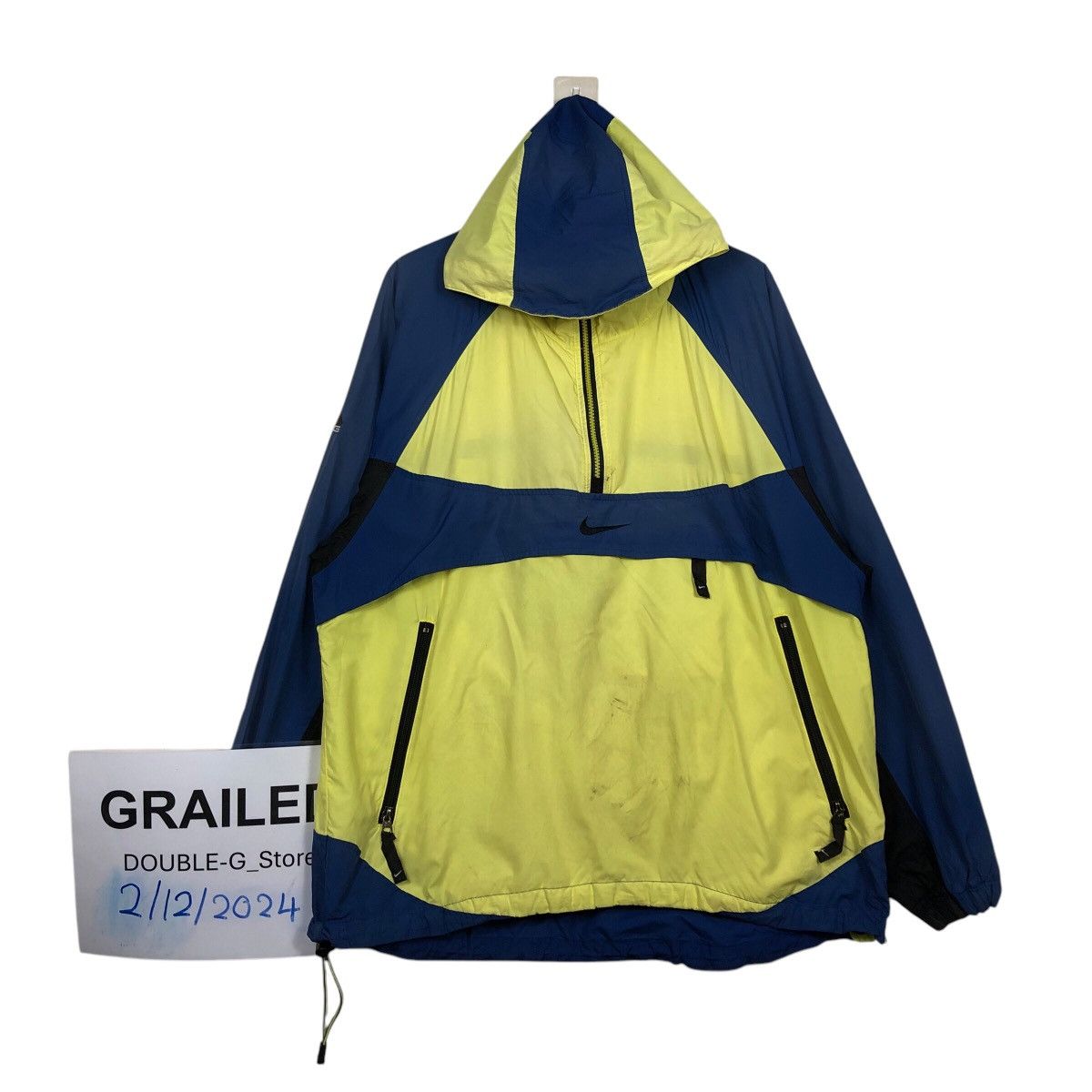 Nike ACG 📌Vintage Anorak Windbreaker Jacket Hoodie Nike ACG Size US M / EU 48-50 / 2 - 1 Thumbnail