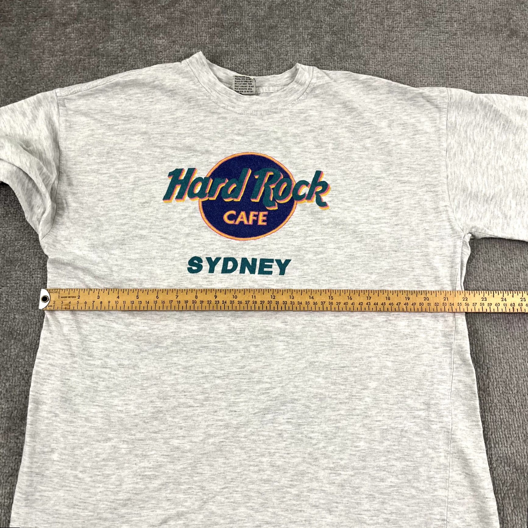 Hard Rock Cafe HARD ROCK CAFE Shirt Mens L/XL Gray Sydney Australia Graphic Tee Short Sleeve Shirt XL Gray Graphic Print Logo Men Size US XL / EU 56 / 4 - 4 Thumbnail