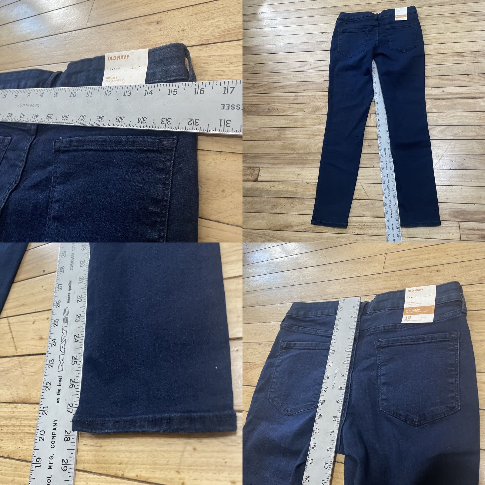 Old Navy VINTAGE No Size 34" / US 12 / IT 48 - 8 Thumbnail