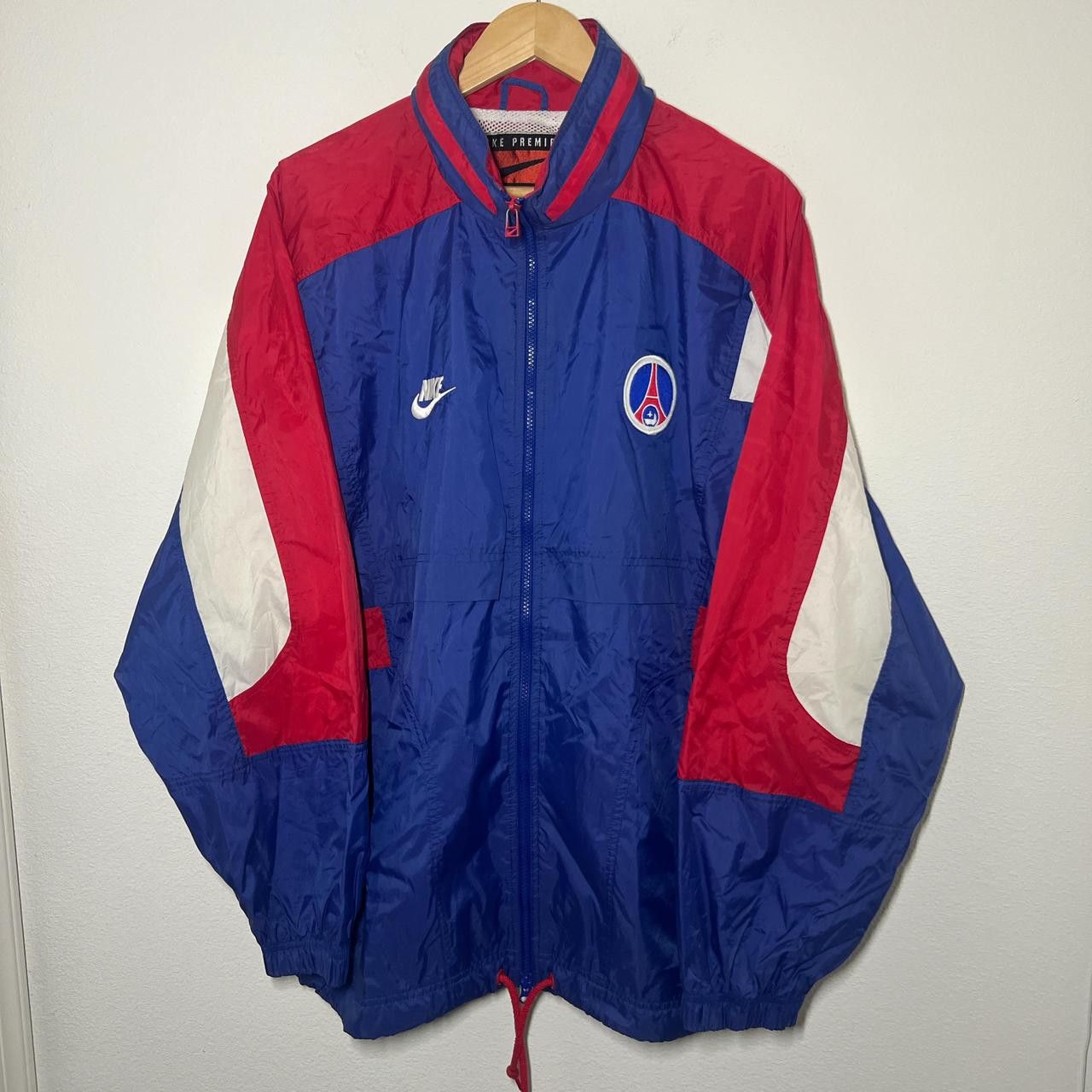 Nike PSG 1996-1997 Nike Training Windbreaker Jacket Size US XL / EU 56 / 4 - 3 Thumbnail