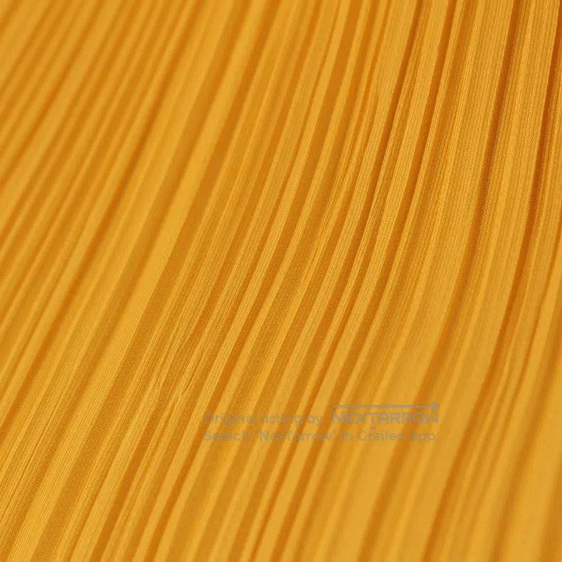Issey Miyake Issey Miyake Yellow Dress Size M / US 6-8 / IT 42-44 - 6 Thumbnail