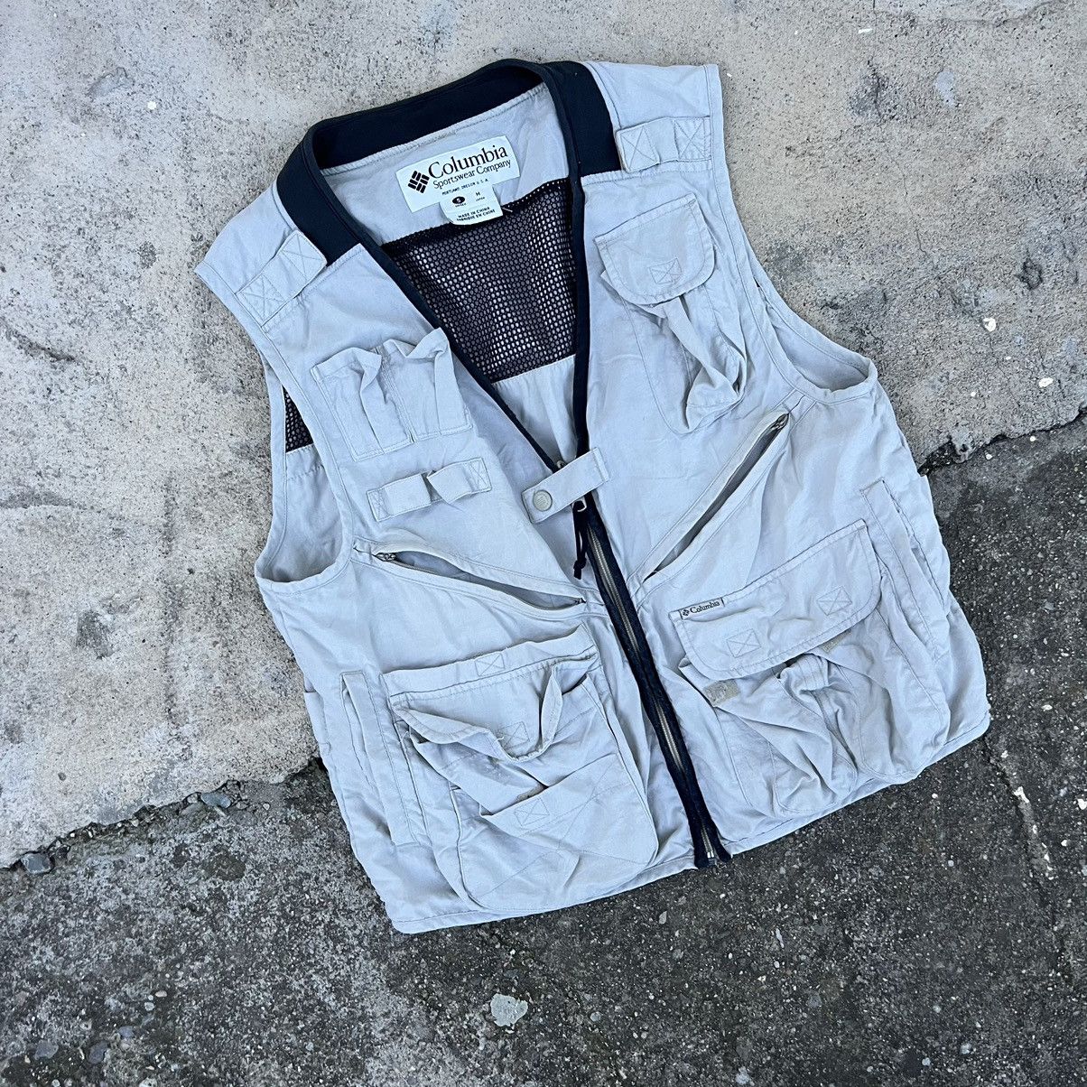 Columbia × Japanese Brand Columbia Multi Pocket Vest Size US M / EU 48-50 / 2 - 2 Thumbnail