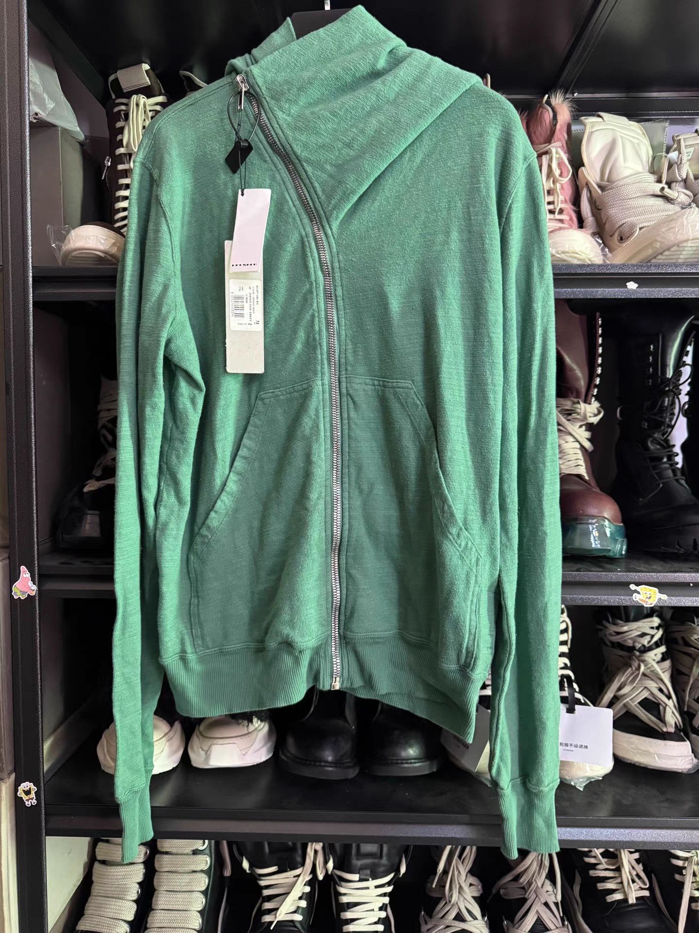 Rick Owens Rick Owens Wizard Hoodie Green Size US M / EU 48-50 / 2 - 1 Thumbnail