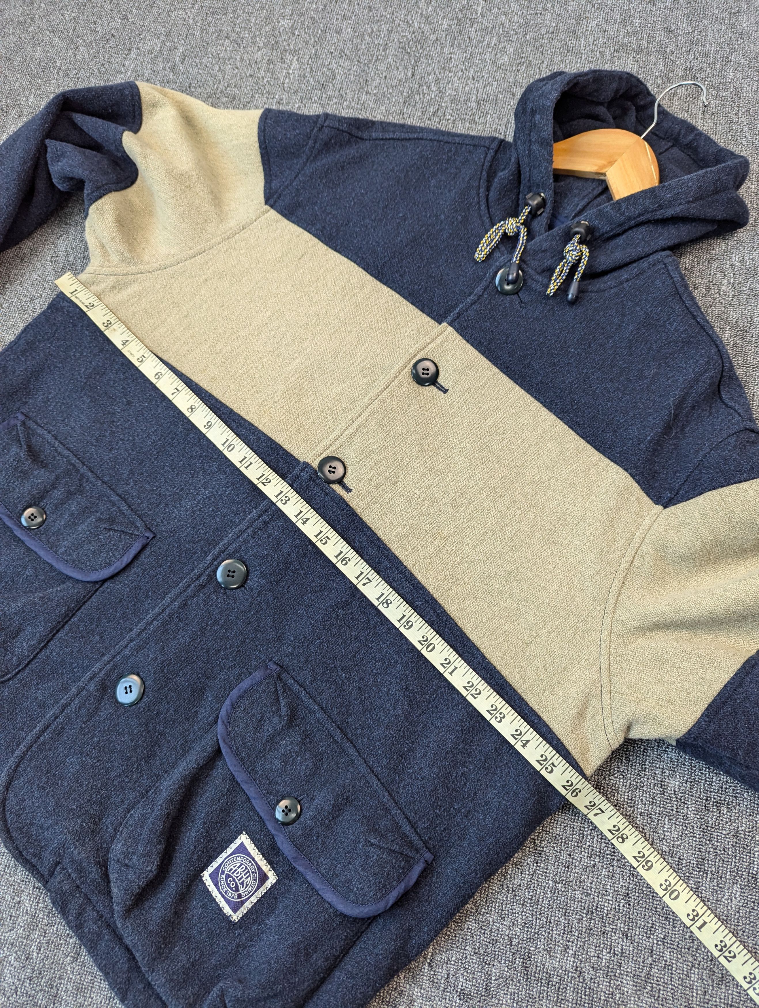 ABAHOUSE Vintage Abahouse Button Ups Hooded Jacket Size US XL / EU 56 / 4 - 15 Thumbnail