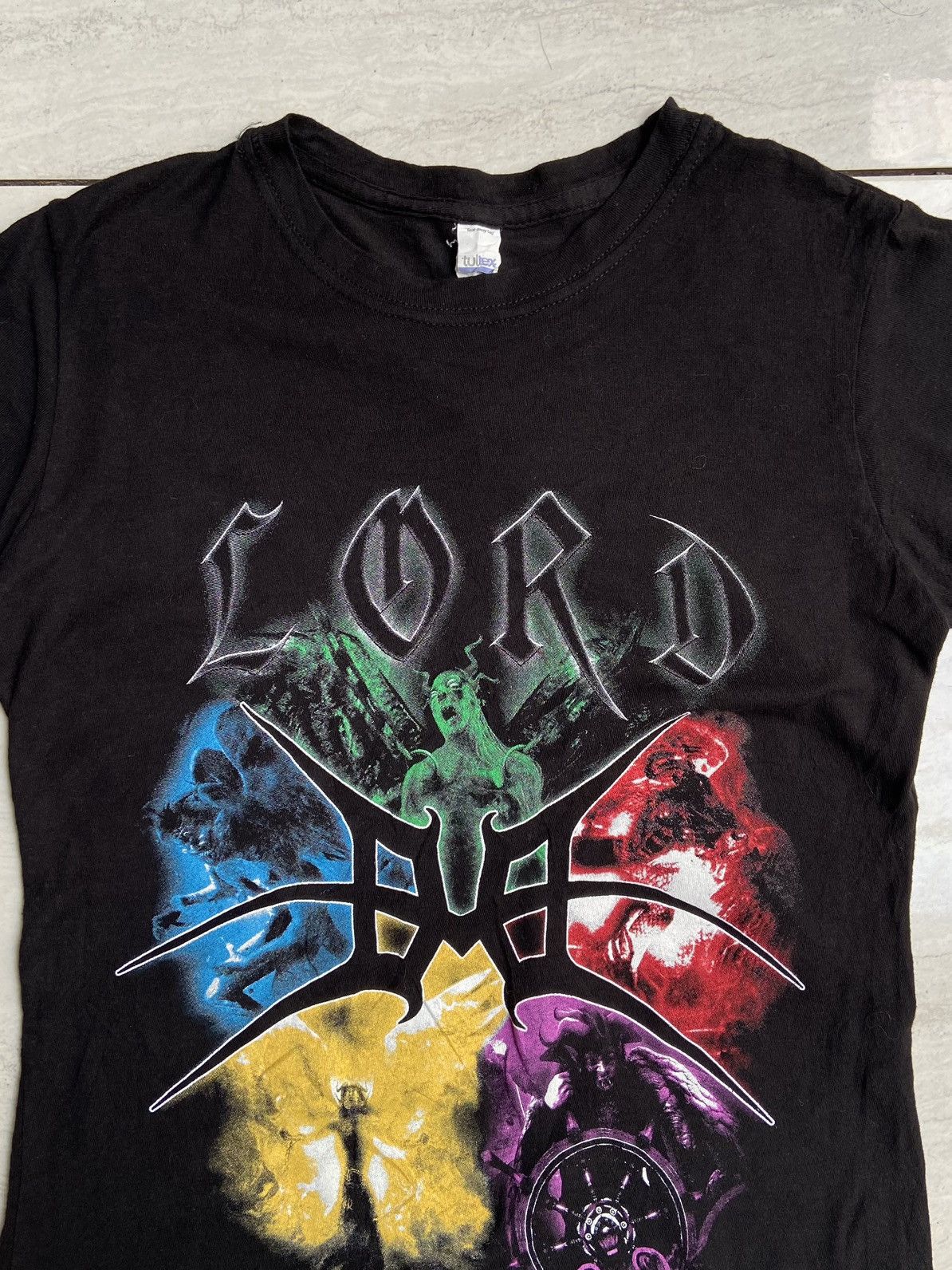 Designer × Japanese Brand × Tultex TULTEX LORD Black T-Shirt Size US XS / EU 42 / 0 - 9 Thumbnail