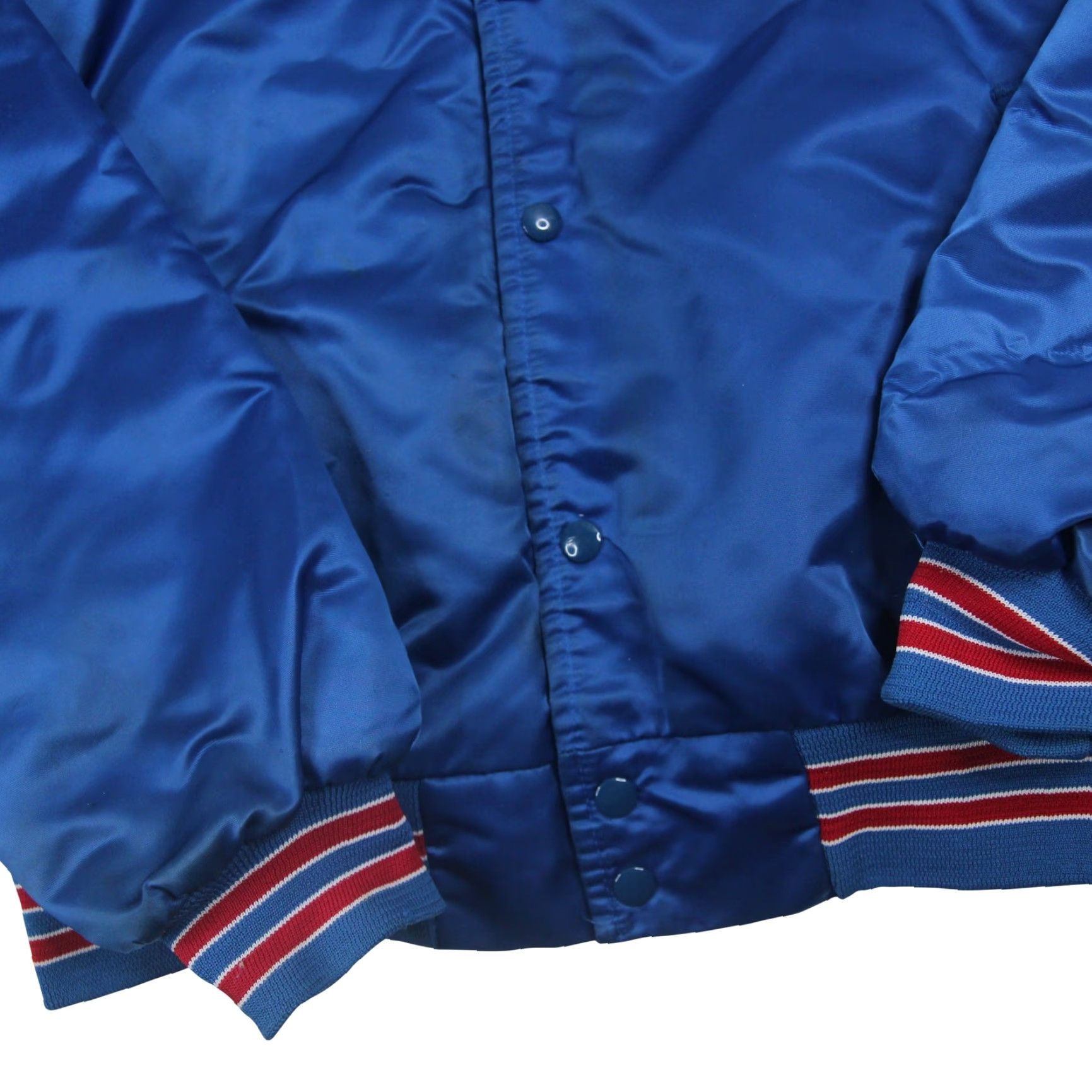 Chalk Line VINTAGE Chalk Line Mens XL New York Giants Satin Jacket Blue Size US XL / EU 56 / 4 - 3 Thumbnail