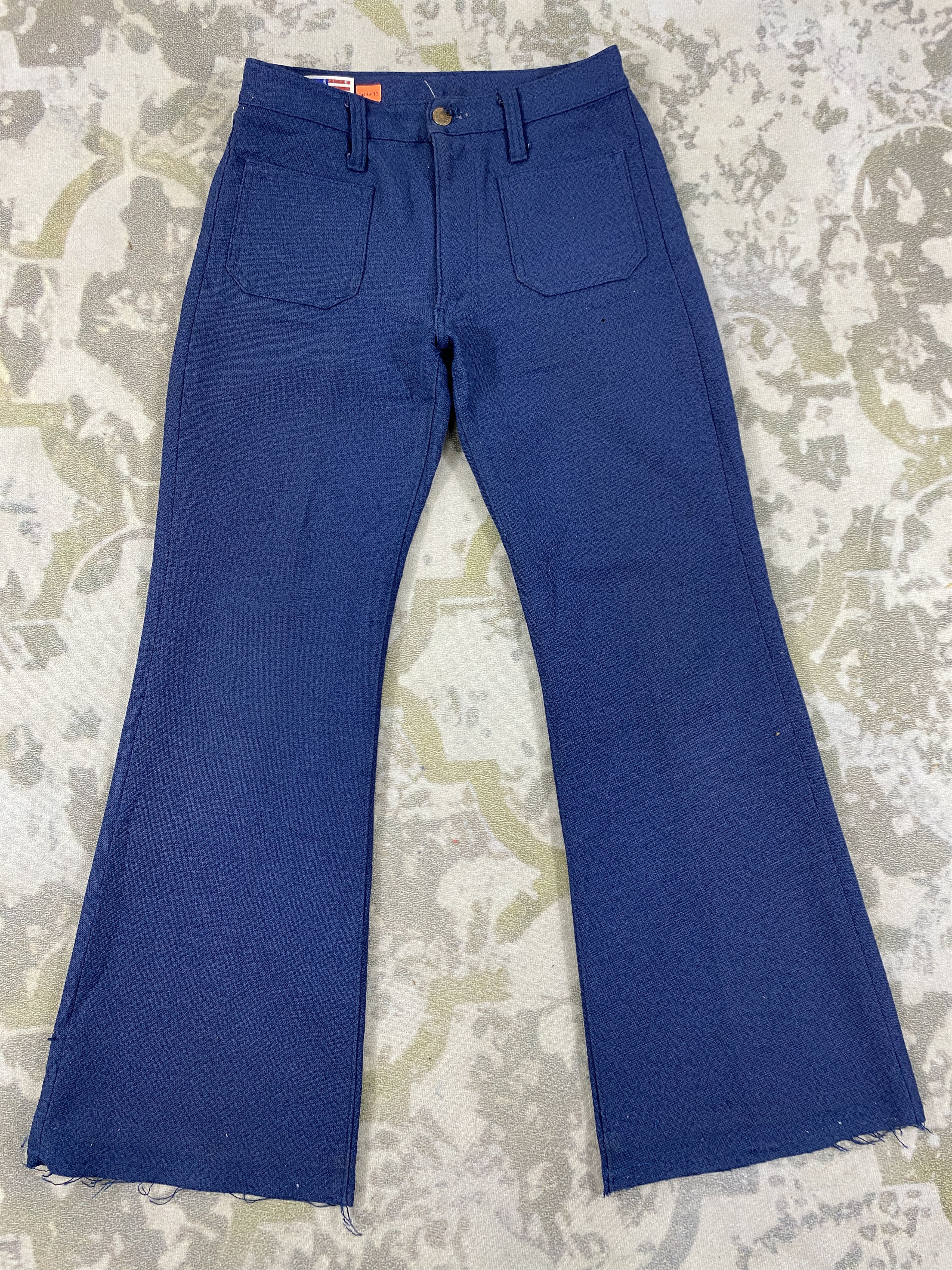Japanese Brand Vintage Bobson Bush Pants Flare 26x27 Denim- JN3893 Size 26" / US 2 / IT 38 - 1 Thumbnail