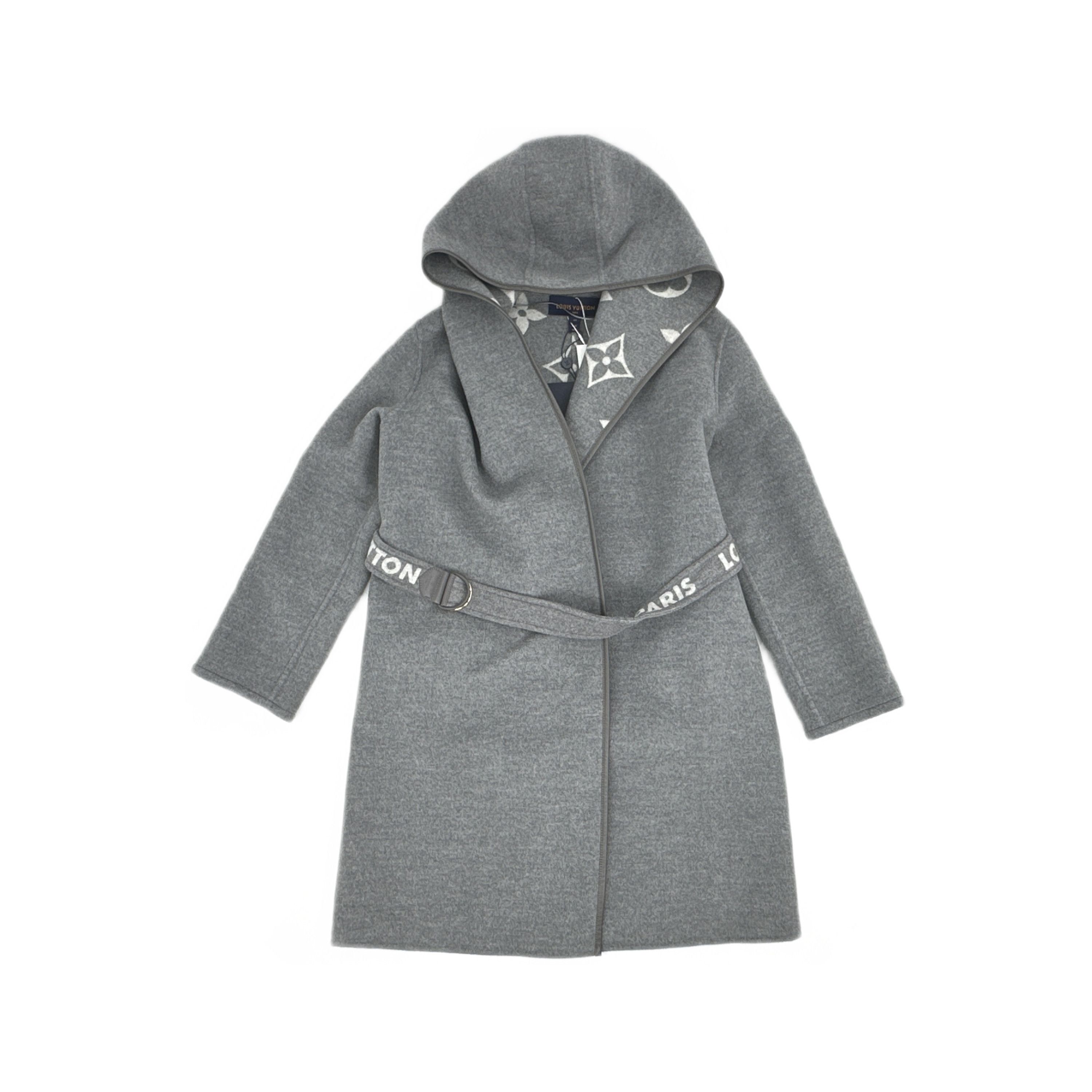 Louis Vuitton Louis Vuitton Monogram Hooded Wrap Coat 40 Size M / US 6-8 / IT 42-44 - 1 Thumbnail