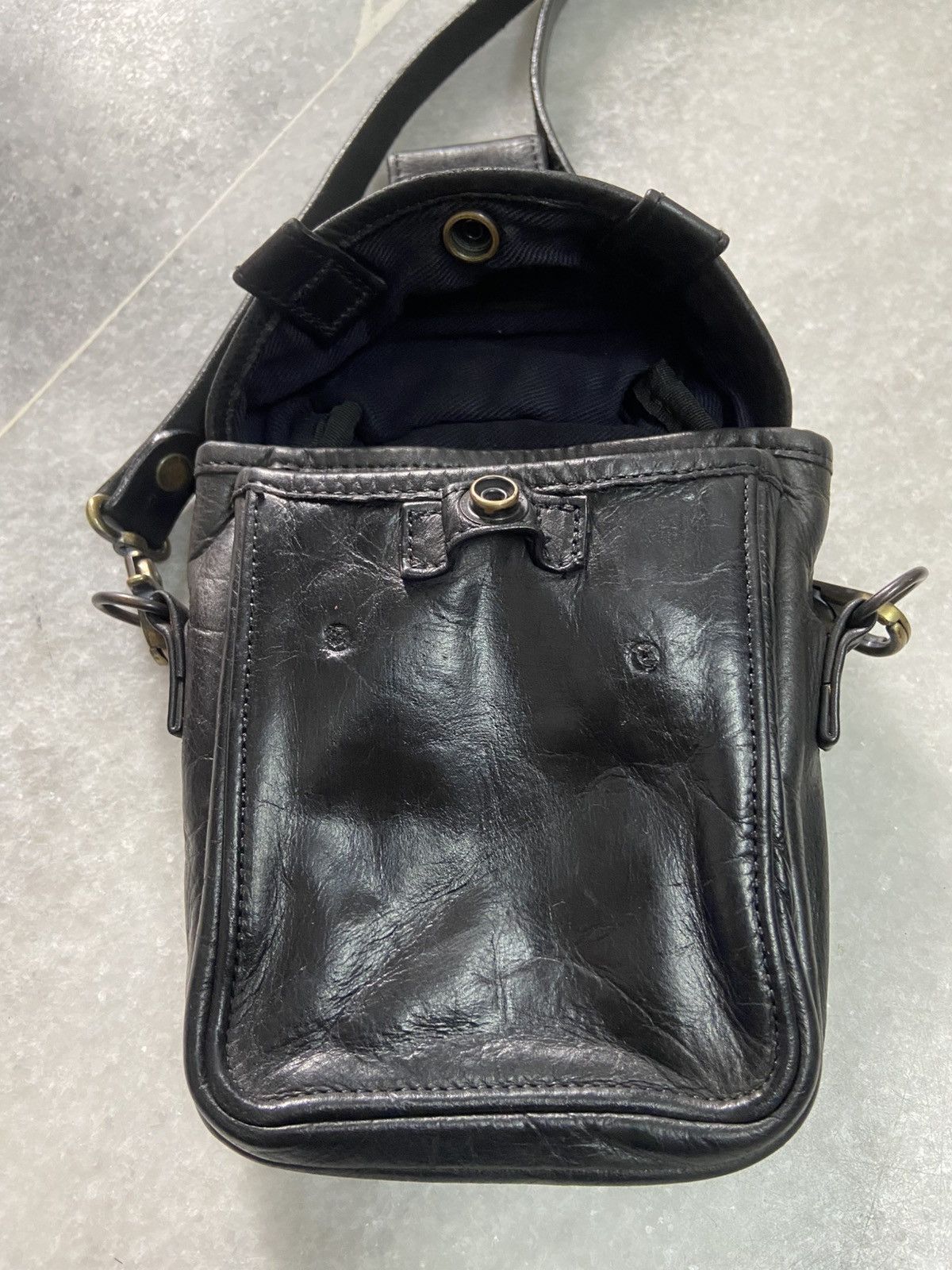Porter Porter Yoshida Leather pouch Or Belt Shoulder Bag Black Size ONE SIZE - 2 Thumbnail