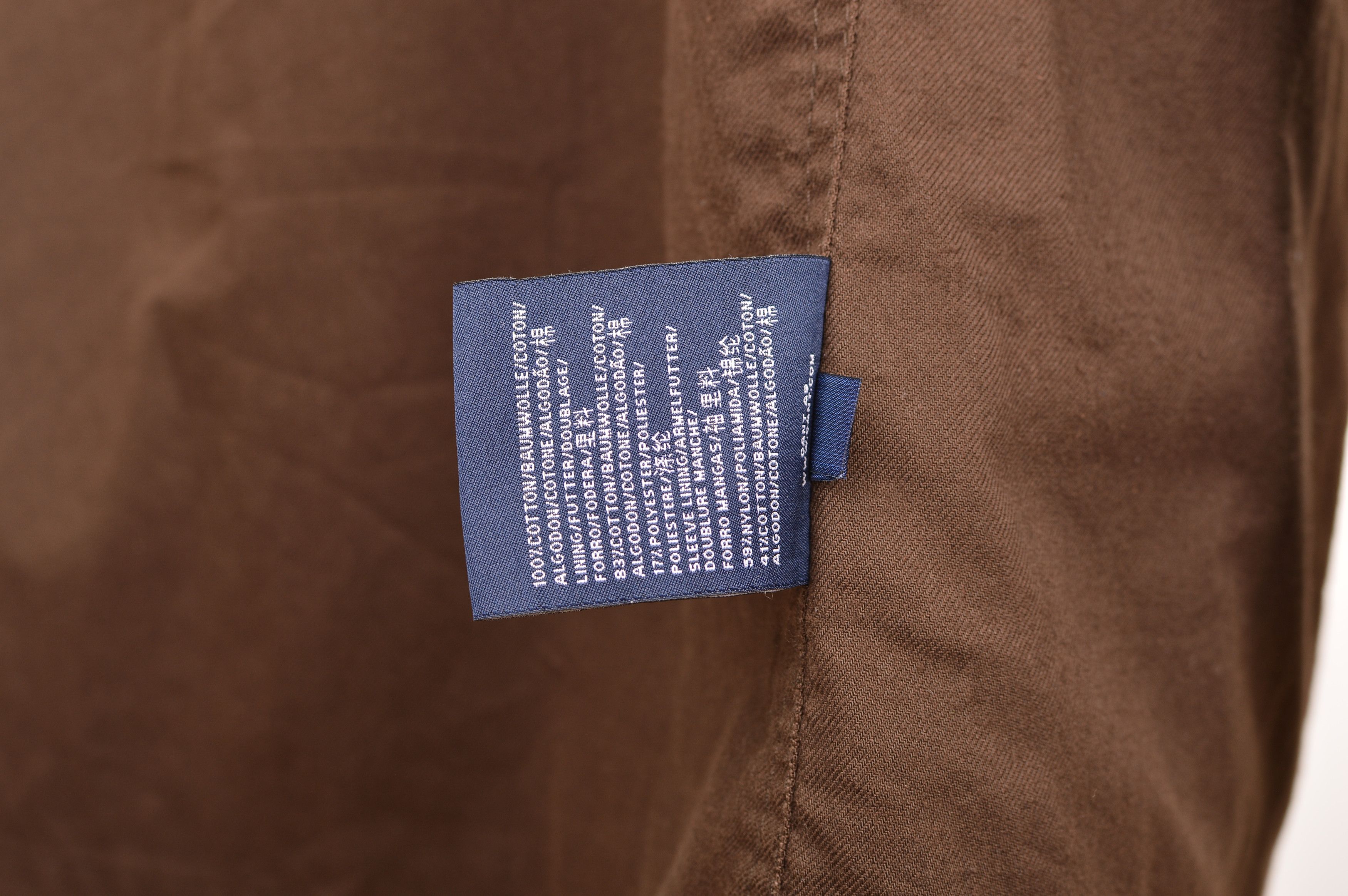 Gant DDP Gant Safari Brown Cotton Jacket Size US L / EU 52-54 / 3 - 9 Thumbnail