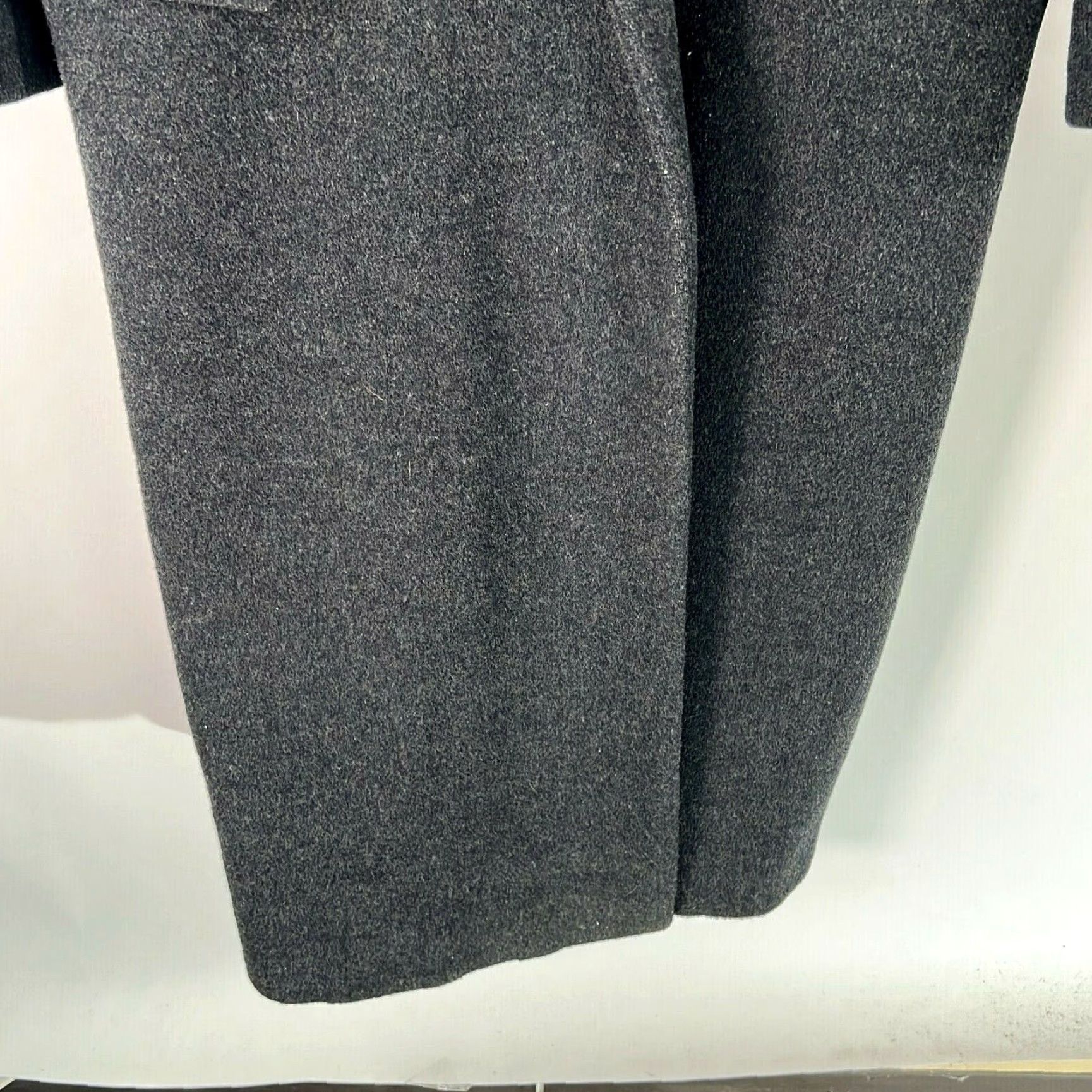 Vintage Mark Shale Women's Trench Coat Jacket Size 12 Gray Wool Long Sleeve Casual Classic Size XL / US 12-14 / IT 48-50 - 6 Thumbnail