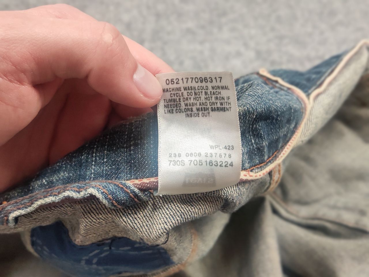 Levi's Rare Vintage 90's levis red tab Selvedge Denim Jacket Size US L / EU 52-54 / 3 - 19 Thumbnail