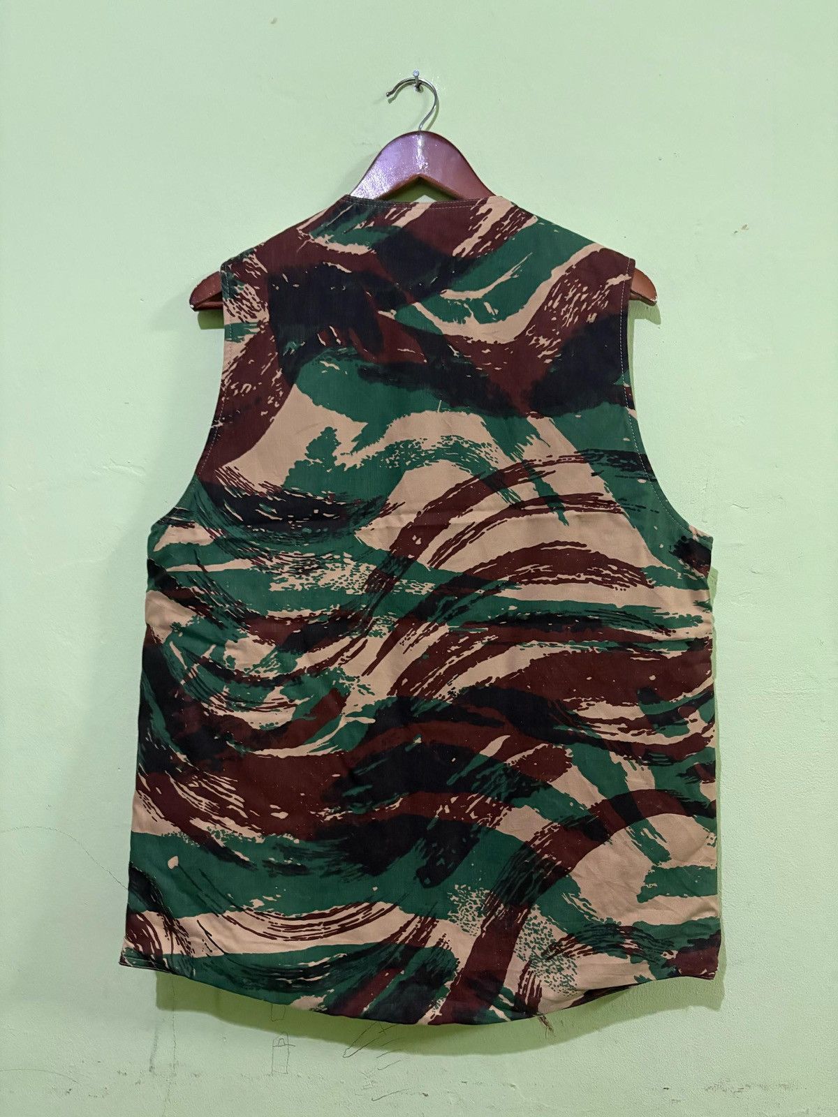 Japanese Brand VTG Japanese Brand Salt Water Cowboy Amry Vest Riversible Size US M / EU 48-50 / 2 - 8 Thumbnail