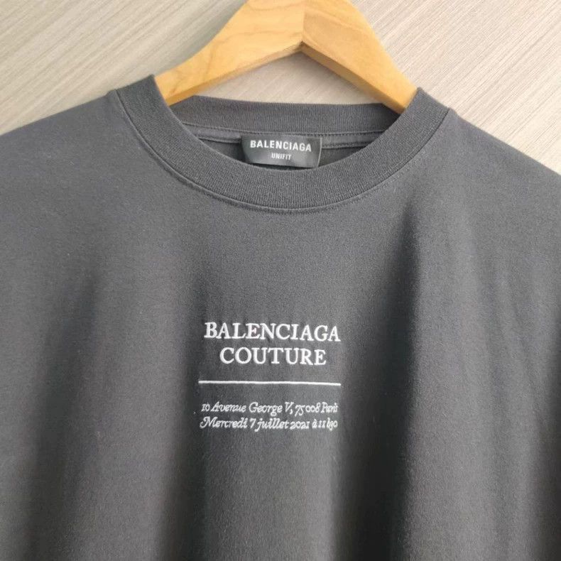Balenciaga Balenciaga Black Short Sleeve TShirt-2505 Size US S / EU 44-46 / 1 - 2 Thumbnail