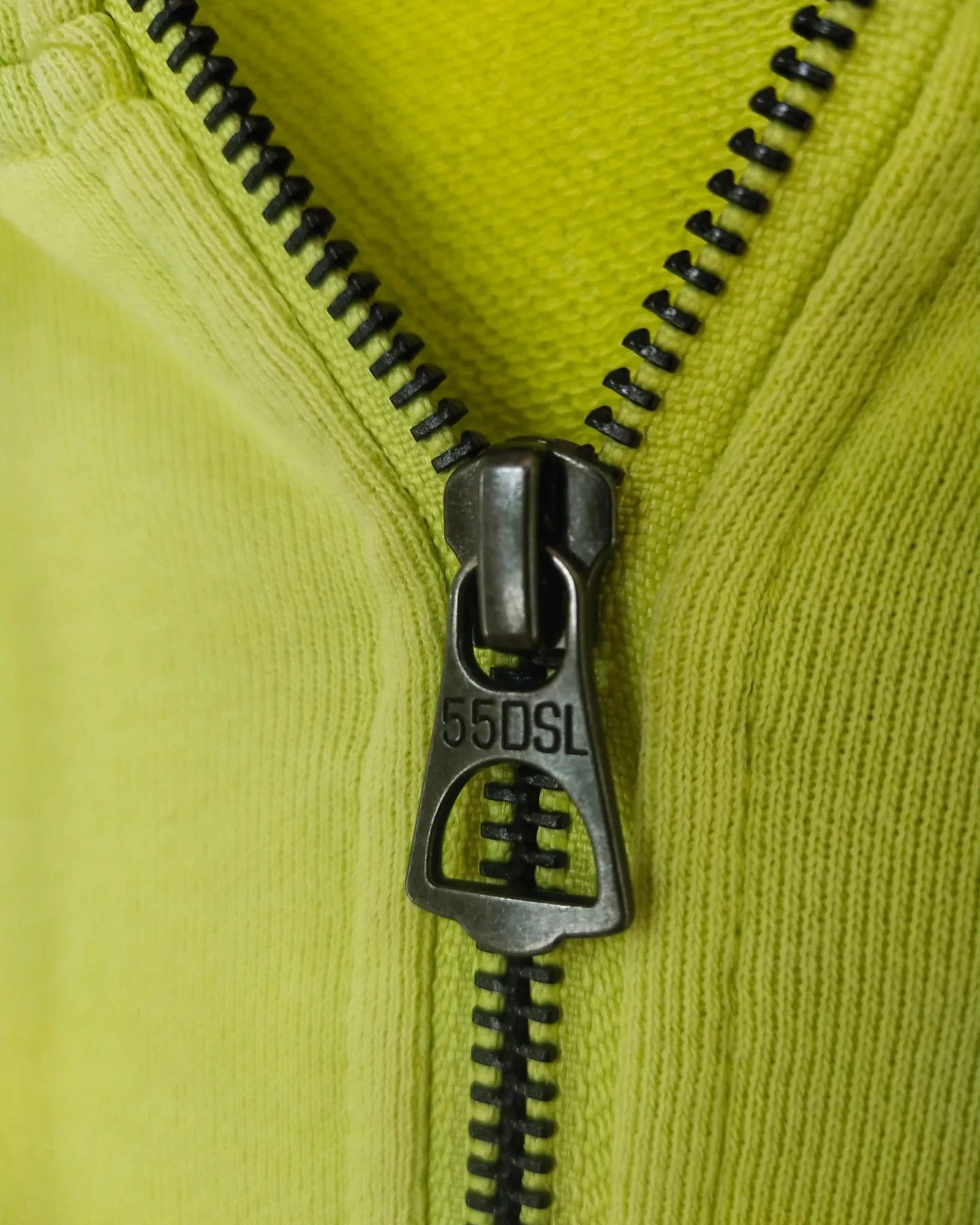 Diesel Diesel 55DSL Yellow Zipper Hoodie Jacket Size US L / EU 52-54 / 3 - 2 Thumbnail
