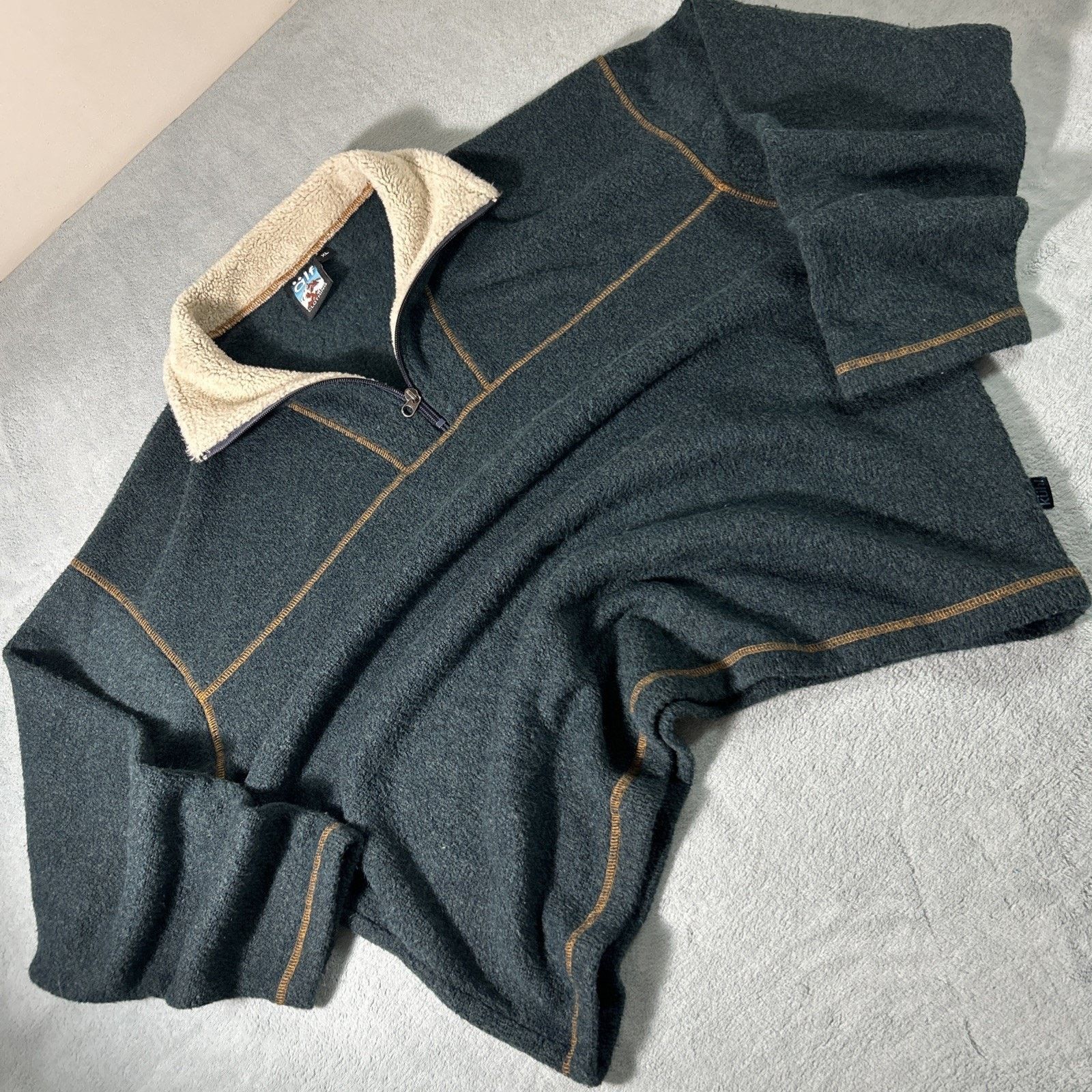 Kuhl ALF Kuhl Revel Kashmira Sweater Mens XL Alfpaca Fleece Qtr Size US XL / EU 56 / 4 - 1 Thumbnail