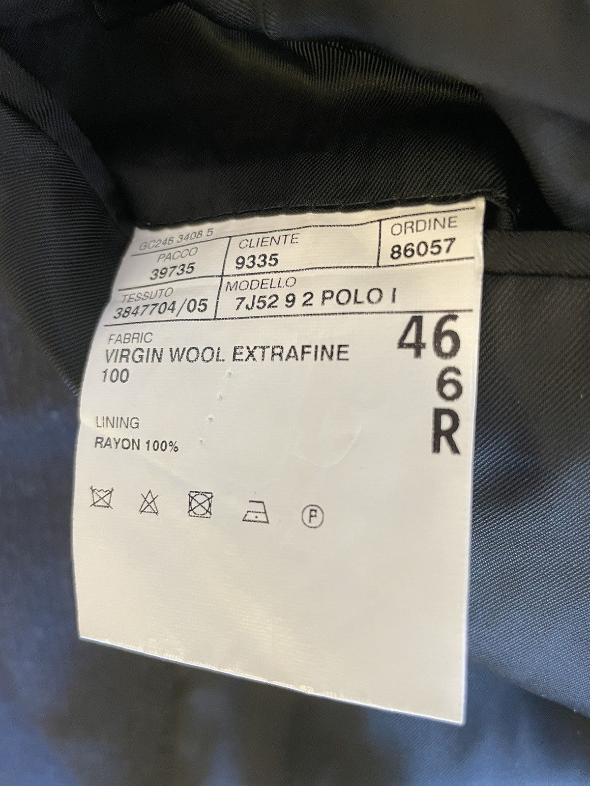Polo Ralph Lauren Subtle Stripe Wool Suit Size 46R - 15 Thumbnail