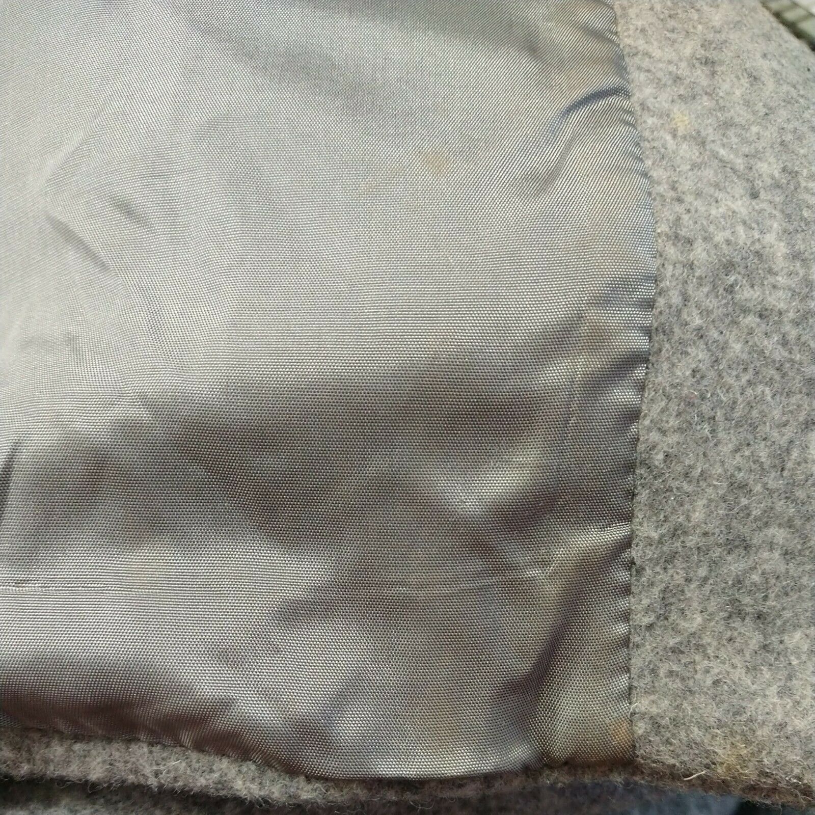 Other Herman Kay Coat and Scarf Button Front Women Size 10 Gray Size L / US 10 / IT 46 - 8 Thumbnail