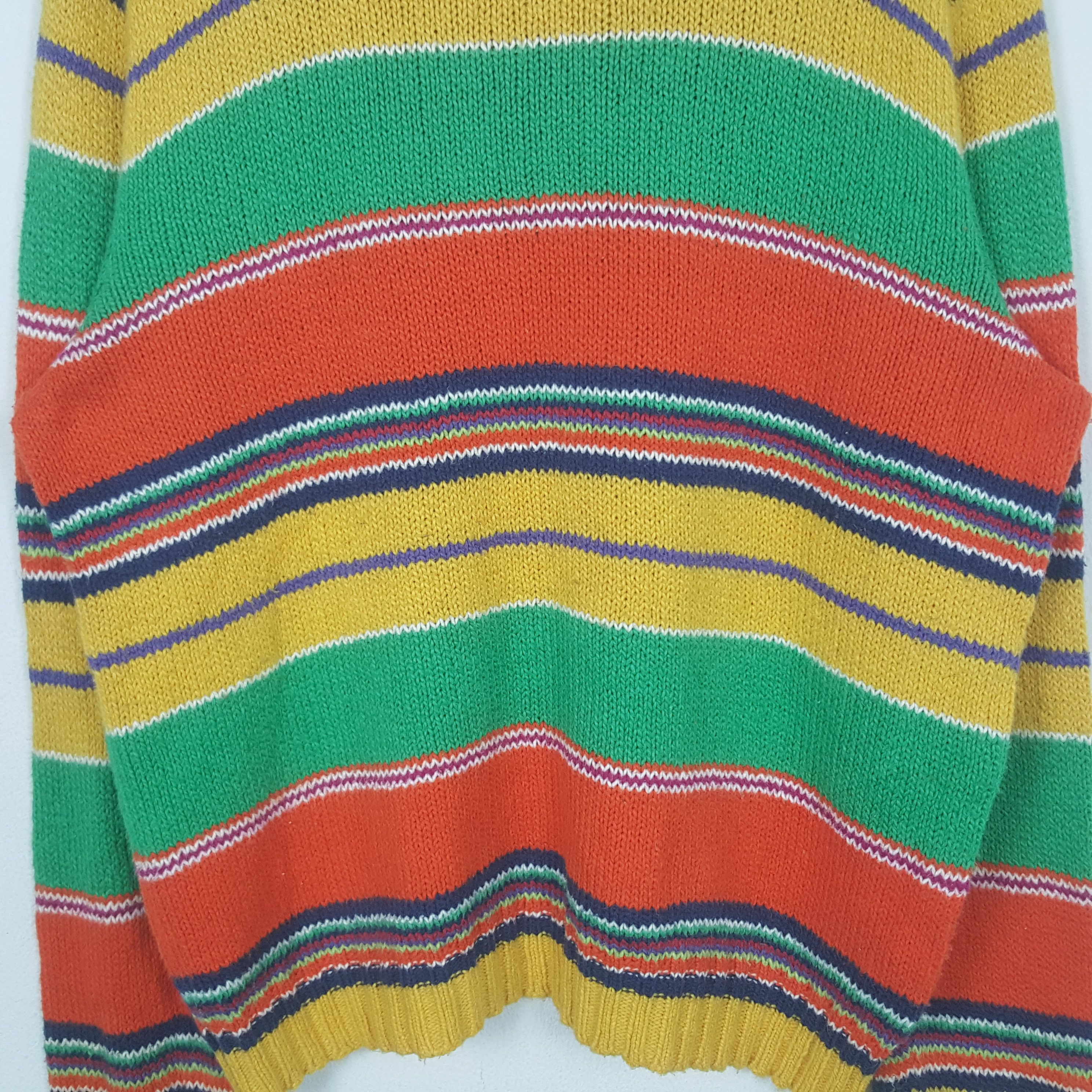 Polo Ralph Lauren Vintage Polo Ralph Lauren American Strips Sweater RR24 Size US XL / EU 56 / 4 - 2 Thumbnail