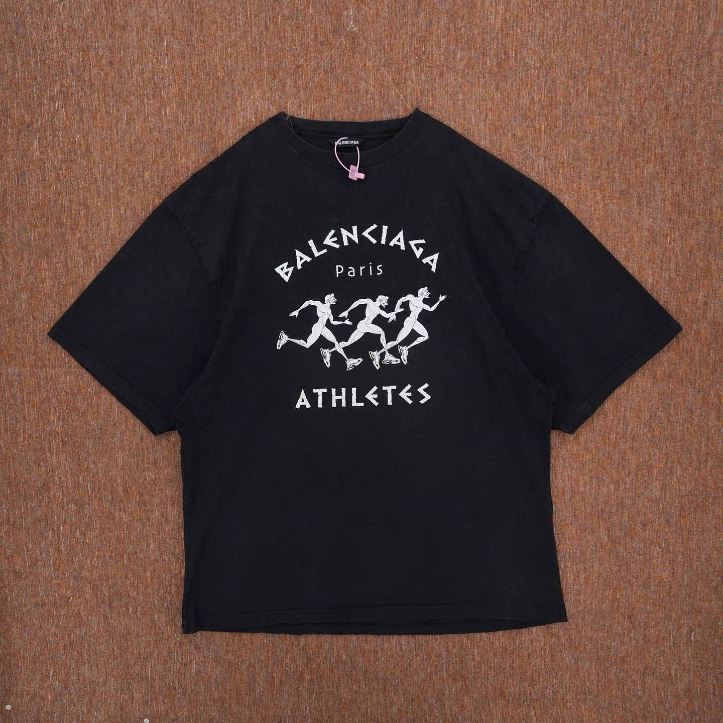 Balenciaga Balenciaga Athletes Graphic T-Shirt Size L Size US L / EU 52-54 / 3 - 1 Thumbnail