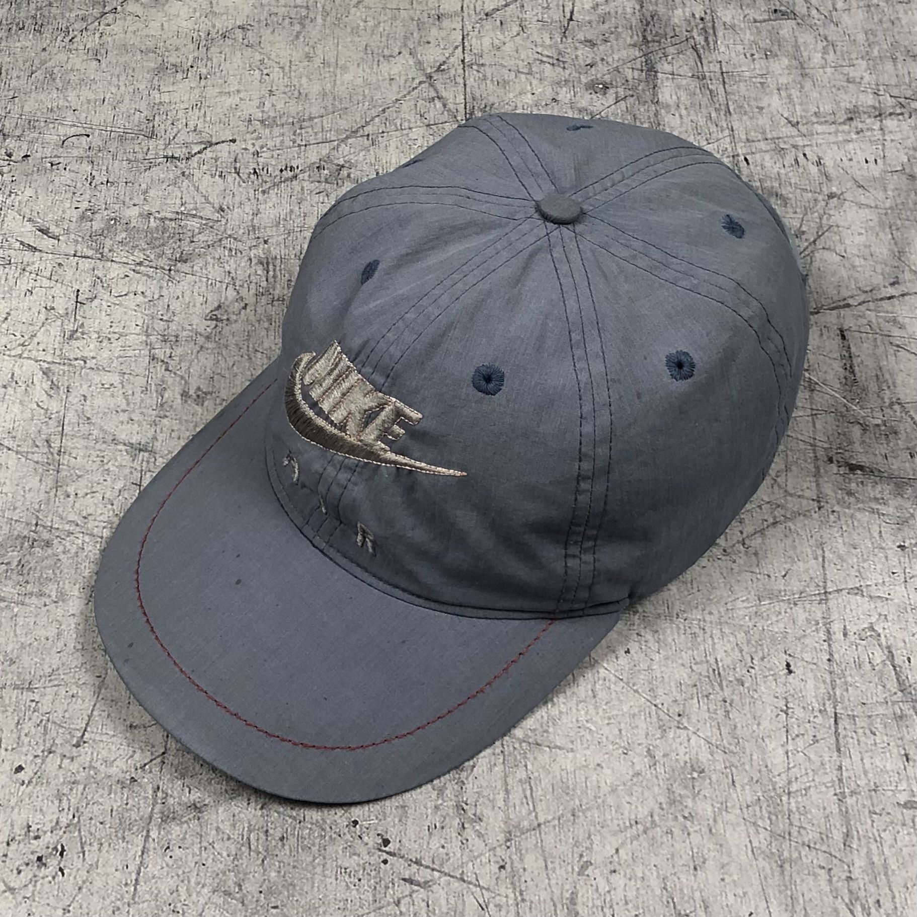 Nike Vintage 90s Nike Air Cap Size ONE SIZE - 2 Thumbnail