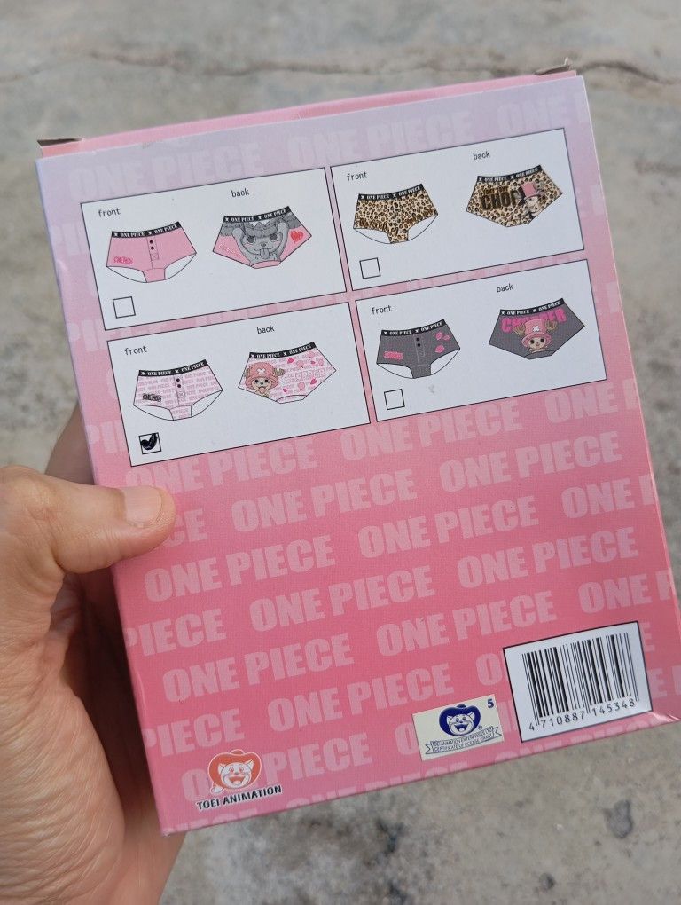 One Piece NEW One Piece Tony Chopper Underwear Anime 🤩 Size ONE SIZE - 3 Thumbnail