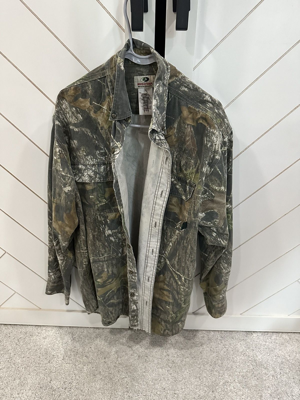 Vintage Camo Button up Size US XL / EU 56 / 4 - 1 Thumbnail
