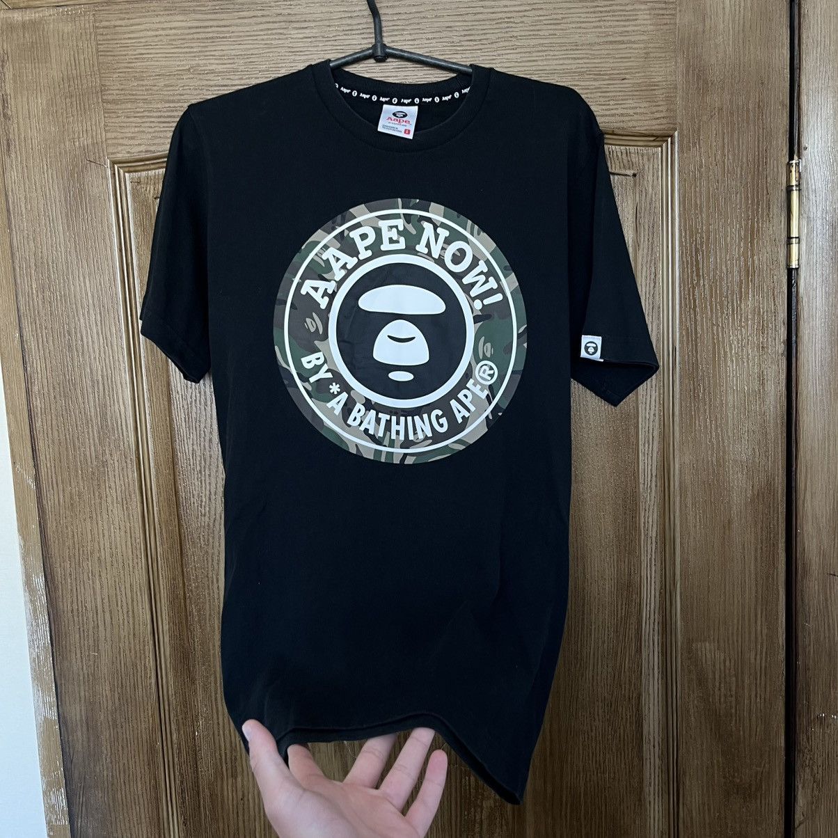 Aape Aape Bape circle logo t-shirt tee big logo Size US S / EU 44-46 / 1 - 2 Thumbnail