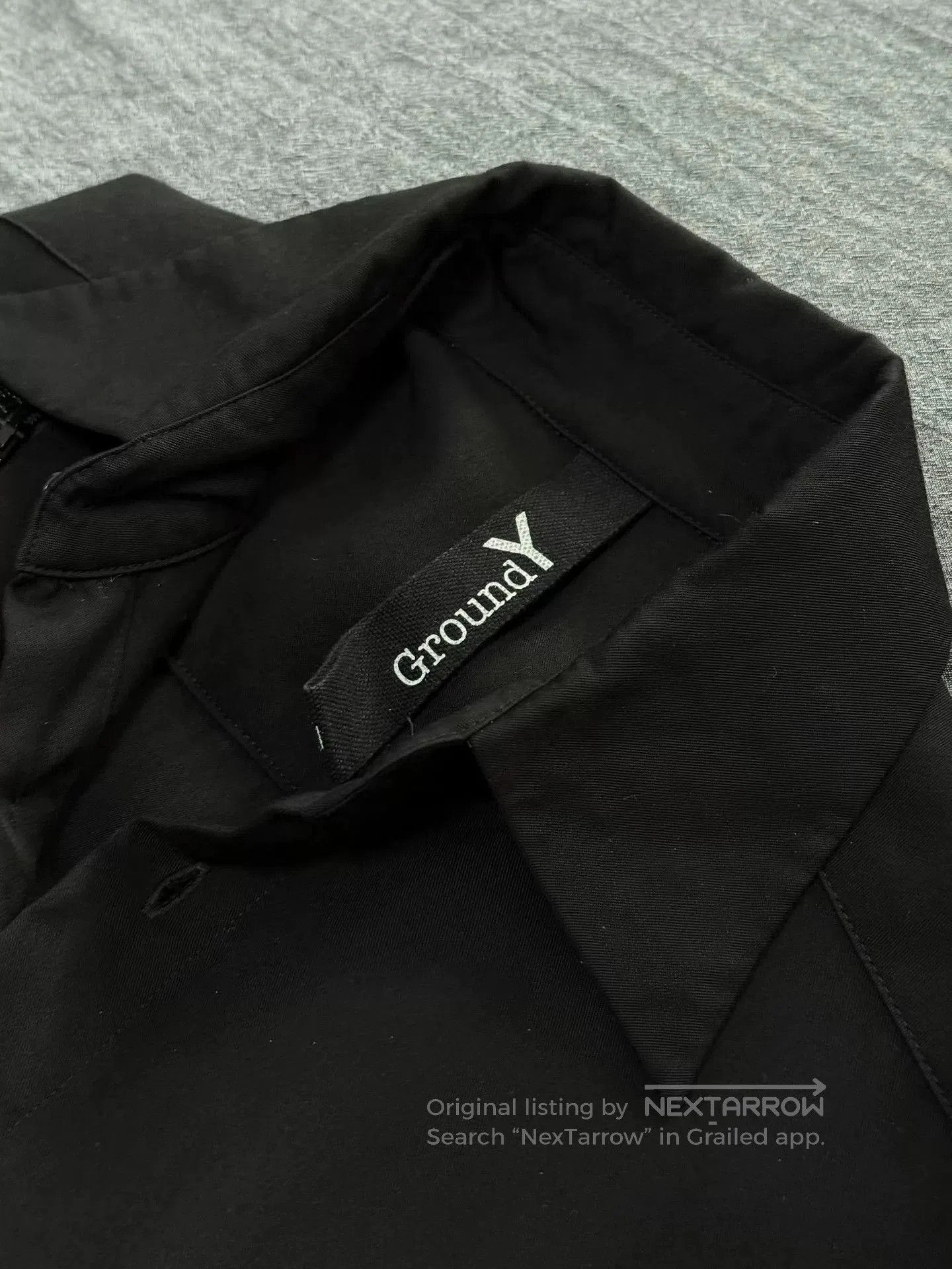 Yohji Yamamoto Yohji Yamamoto Ground Y Layered Zip Shirt. Size US S / EU 44-46 / 1 - 6 Thumbnail