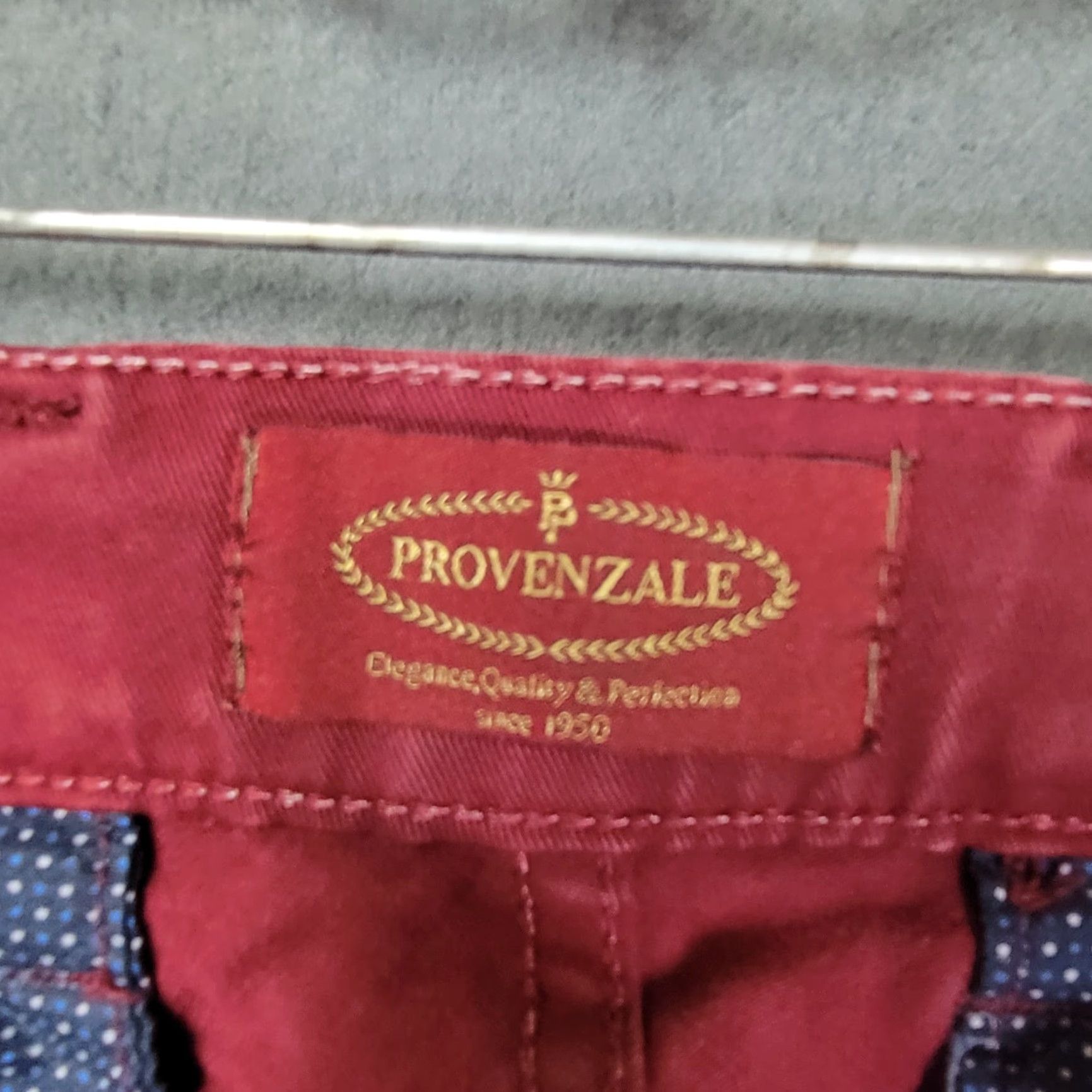 Vintage **PROVENZALE Mens Size 50 Red Jeans** User: PROVENZALE Mens Size 50 Red Jeans Size US 34 / EU 50 - 2 Thumbnail