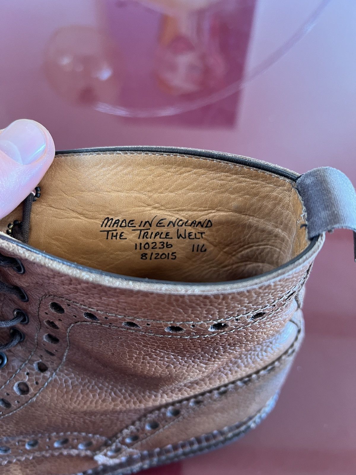 Grenson Grenson FRED Triple Welt US12 G wide Size US 12 / EU 45 - 7 Thumbnail