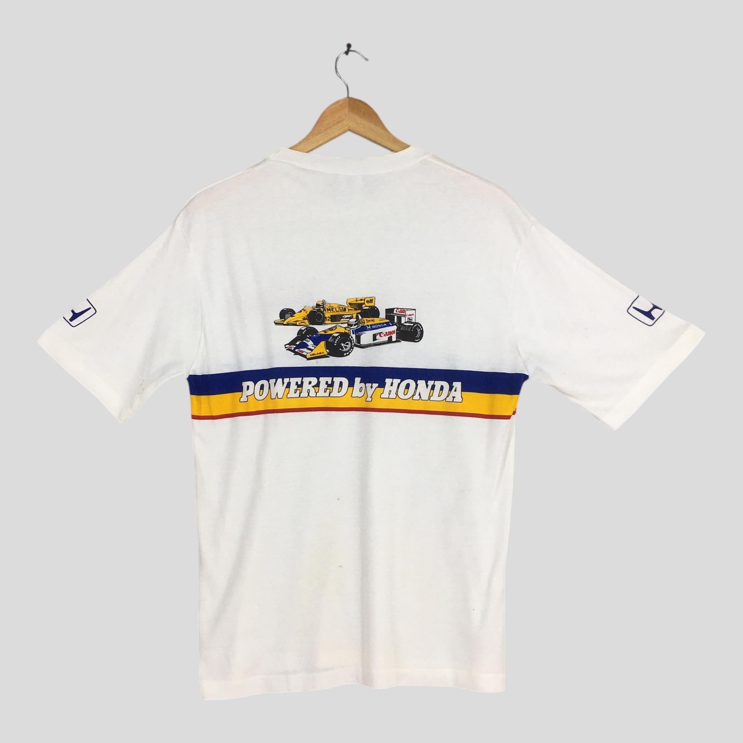 Honda Vintage 90s Honda Racing Formula 1 Tshirt Medium Size US M / EU 48-50 / 2 - 6 Thumbnail