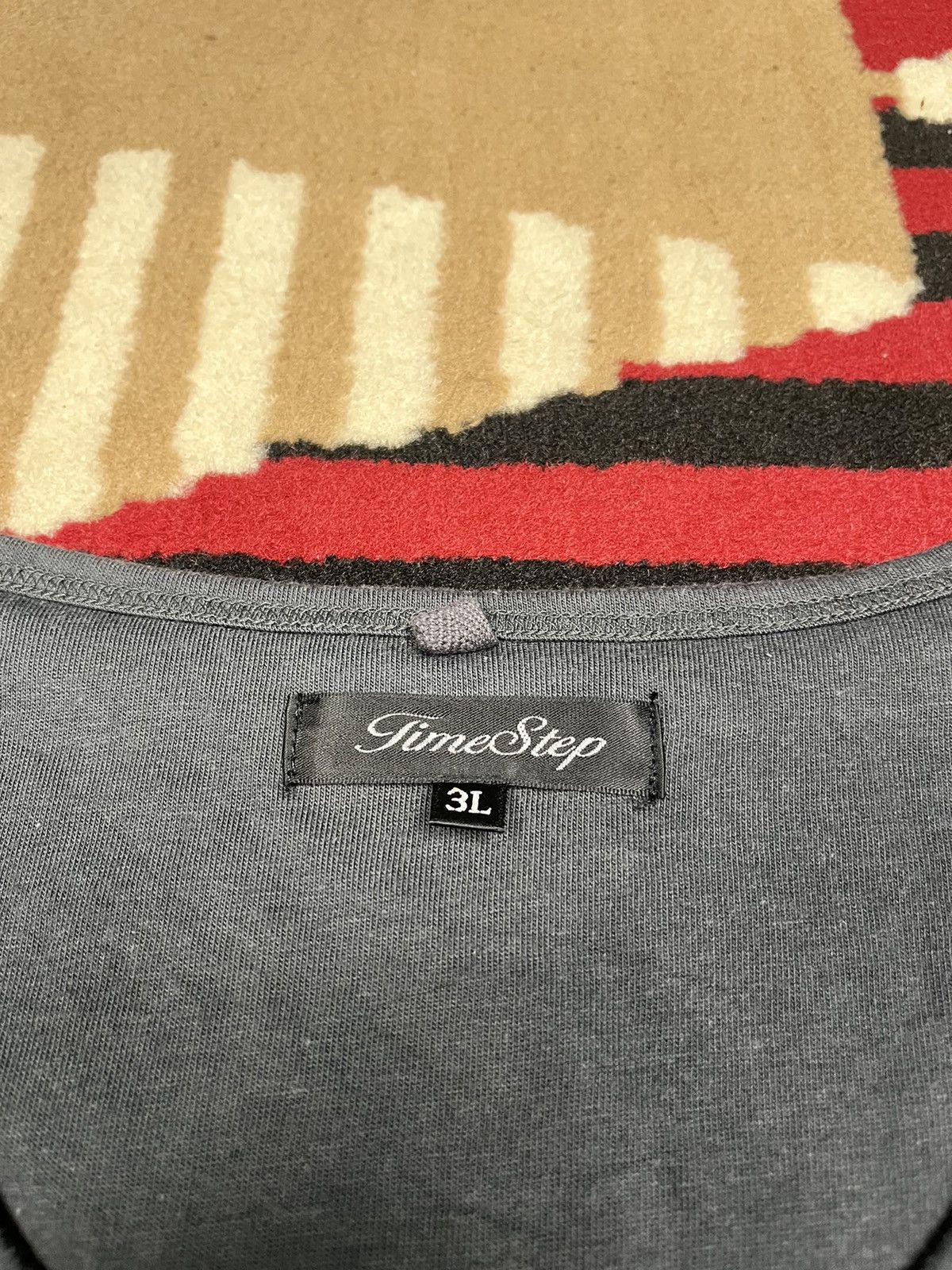 Japanese Brand Timestep Y2K Black Longsleeve Size US L / EU 52-54 / 3 - 5 Thumbnail