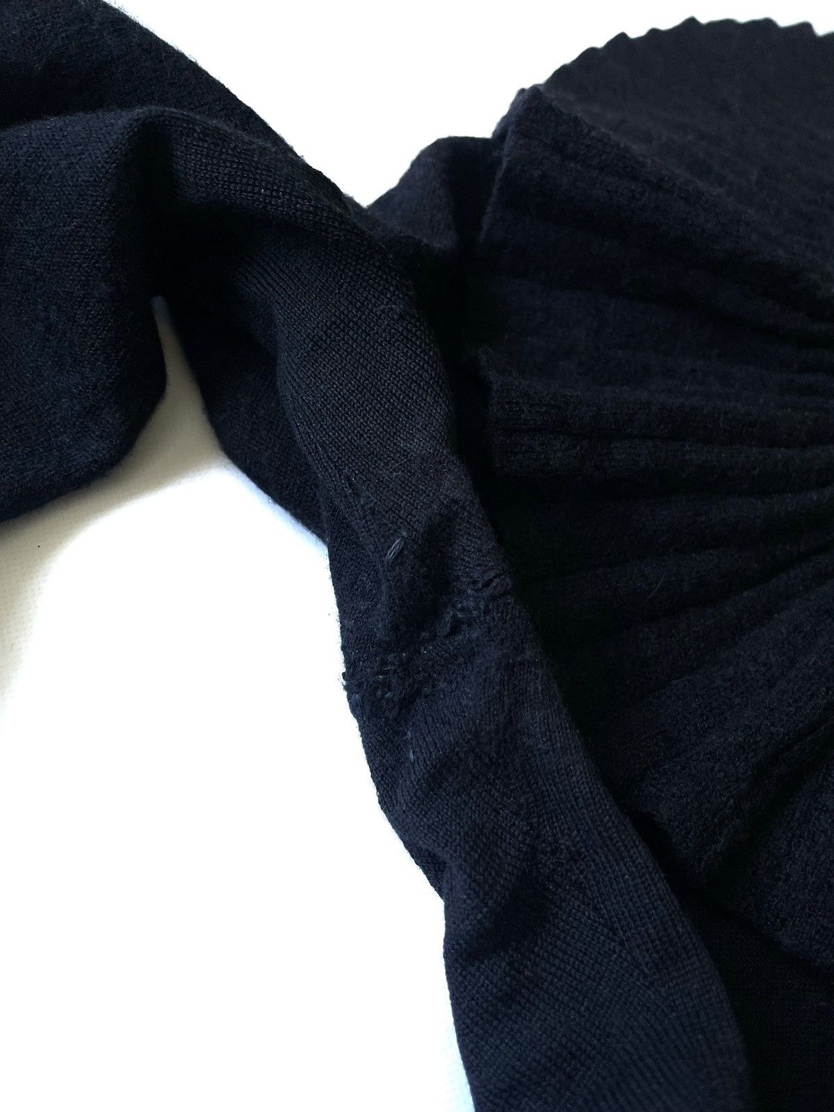 Givenchy Givenchy Women's Wool Avantgarde Black Sweater Size S Rick Size S / US 4 / IT 40 - 6 Thumbnail
