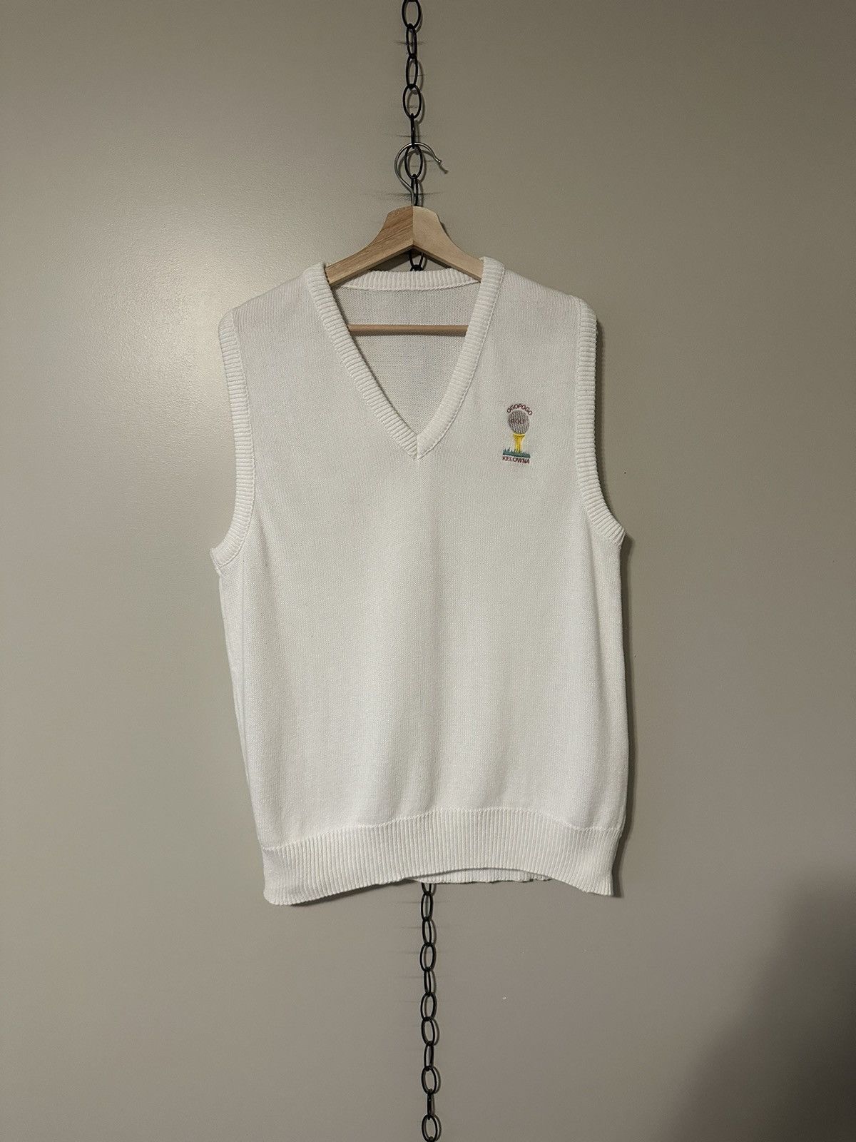Vintage Vintage Ogopogo Golf Kelowna Sweater Vest Large Size US L / EU 52-54 / 3 - 1 Thumbnail