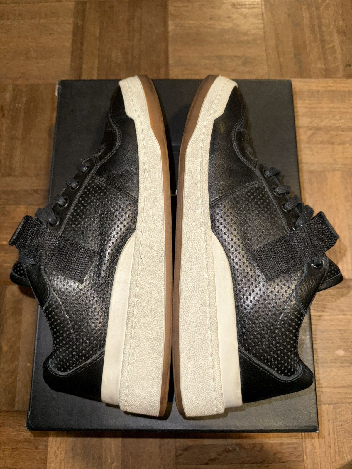 Saint Laurent Paris Saint Laurent SL 24 LOW TOP AGE SNEAKER Size US 10 / EU 43 - 6 Thumbnail