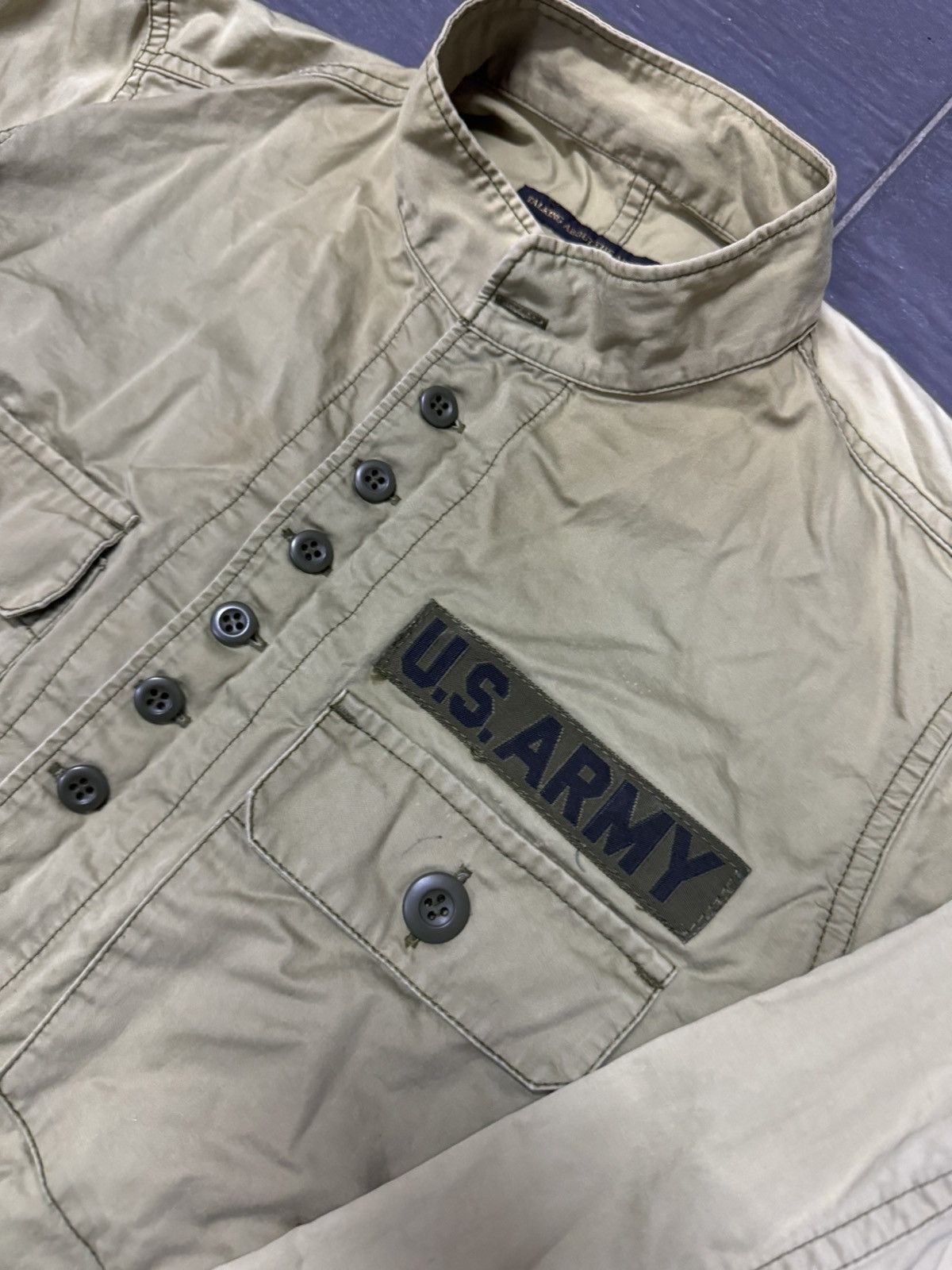 TALKING ABOUT THE ABSTRACTION TALKING ABOUT THE ABSTRACTION MILITARY STYLE SHIRT Size US S / EU 44-46 / 1 - 2 Thumbnail