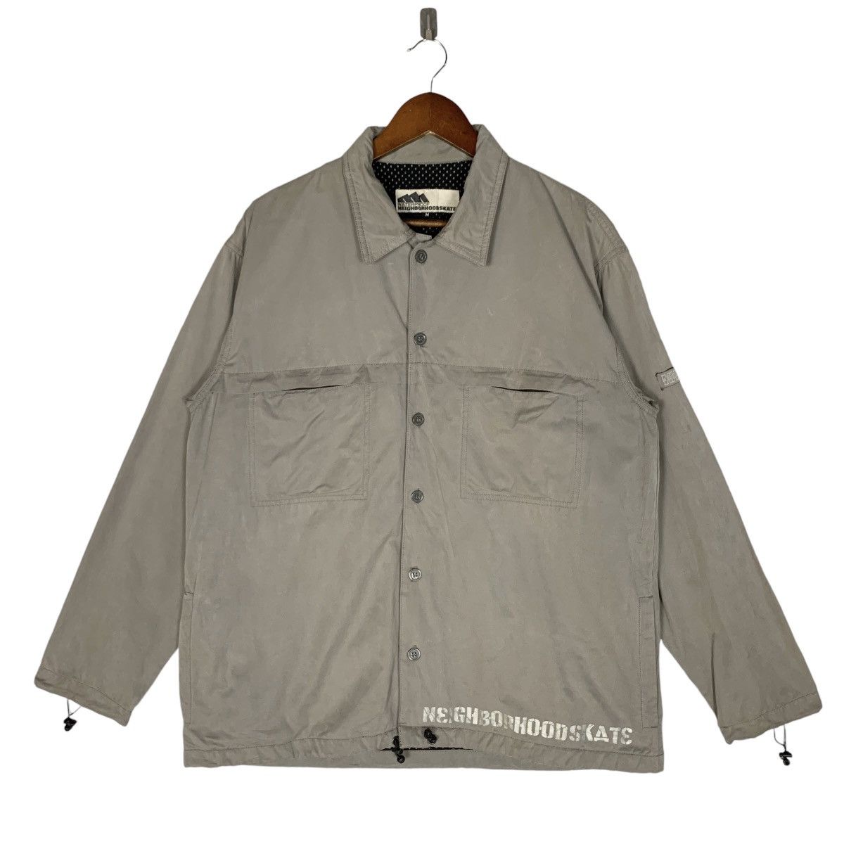 Neighborhood Neighborhood Skate Waterproof Button Up Jacket Size M | Grailed