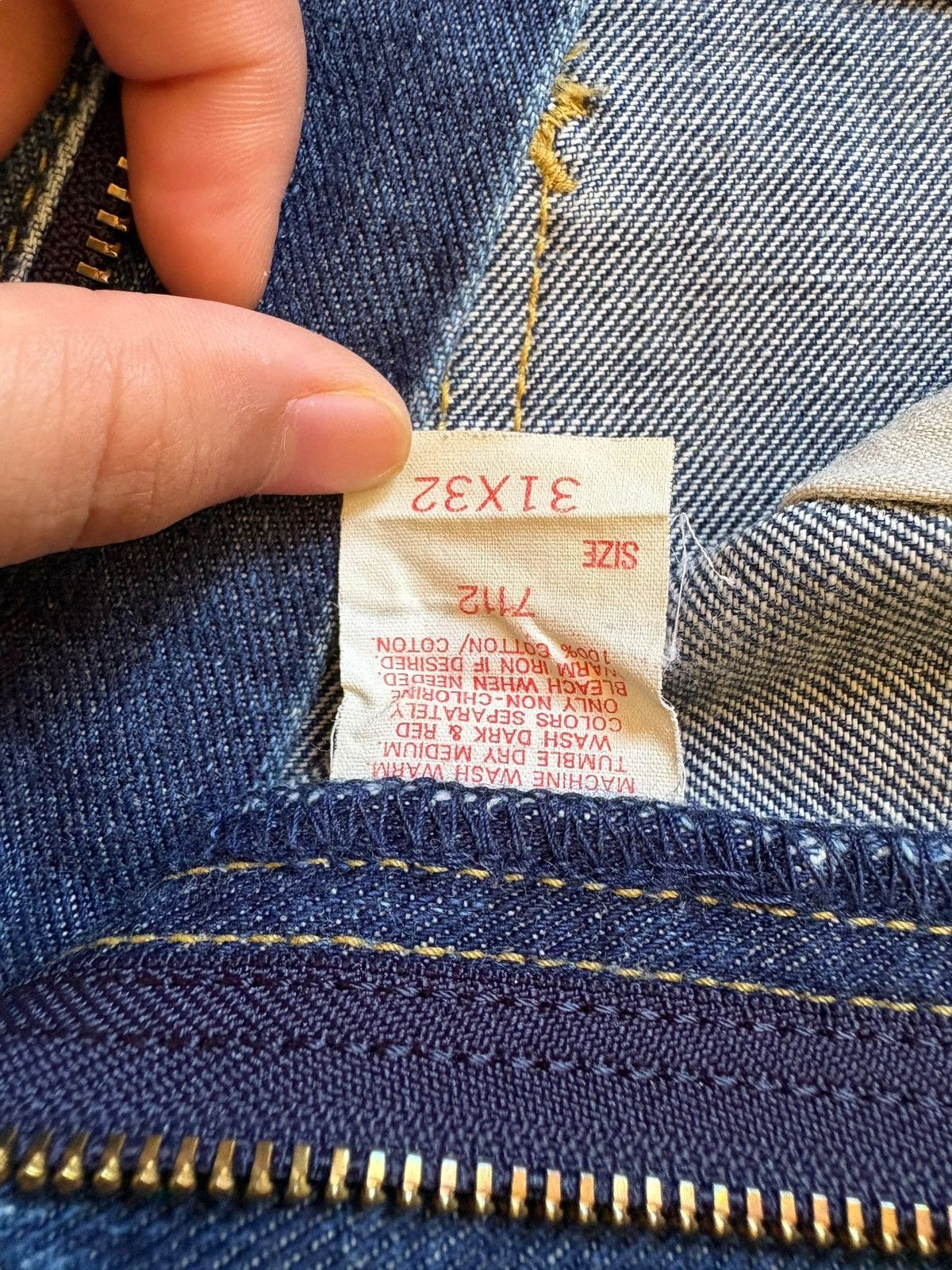 Japanese Brand × Lee Vintage Japanese Miss Lee Mud Wash Bootcut Jeans Size 29" - 10 Thumbnail