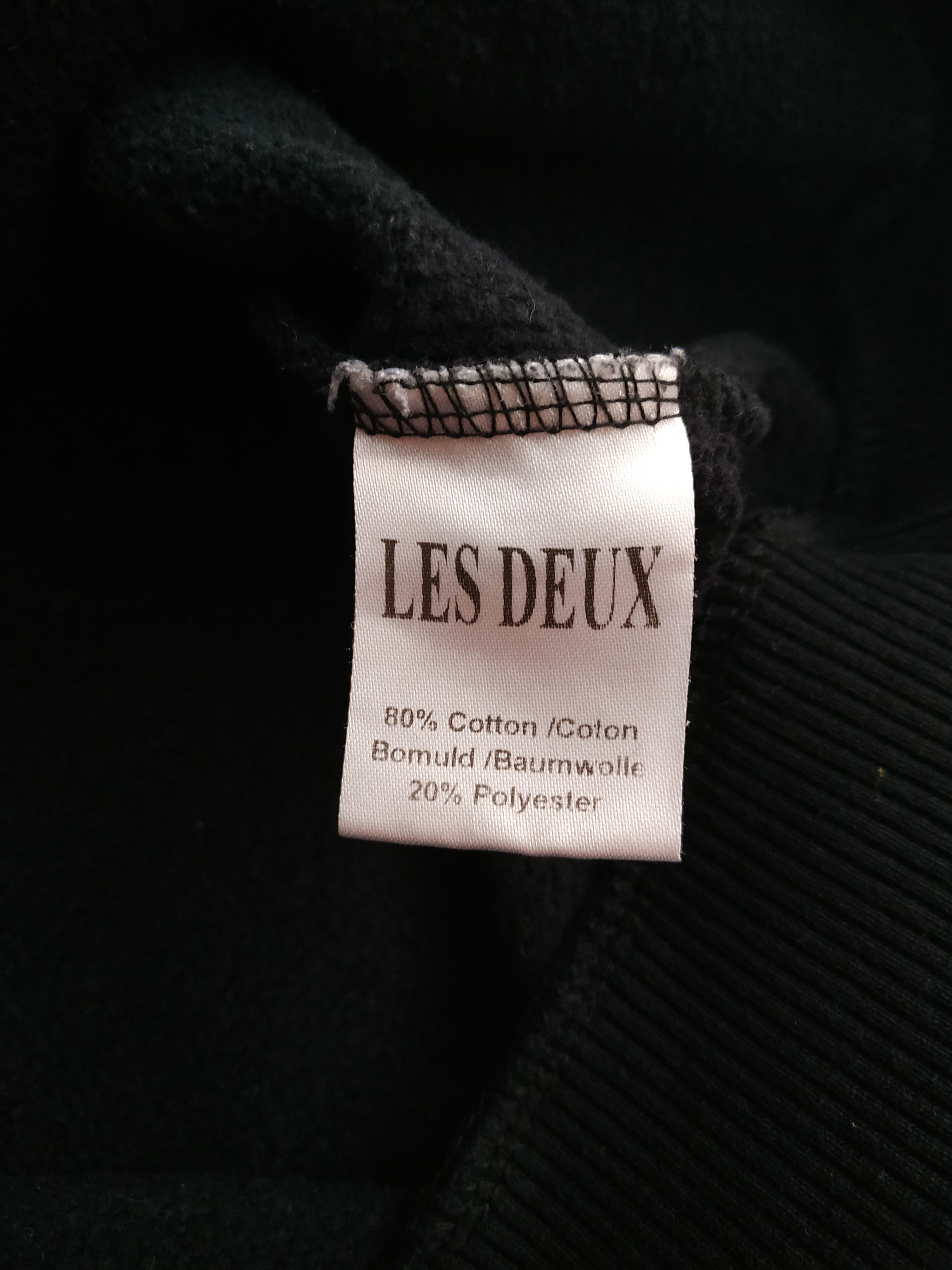 Les Deux Les Deux Front Plush Logo Men's Hoodie, s. SMALL Size US S / EU 44-46 / 1 - 8 Thumbnail