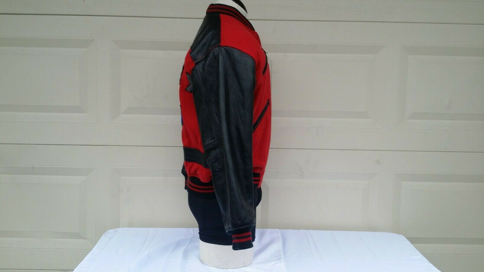 Avirex AVIREX leather jacket wool vintage 90s hip hop 1990s size S Size US S / EU 44-46 / 1 - 3 Thumbnail