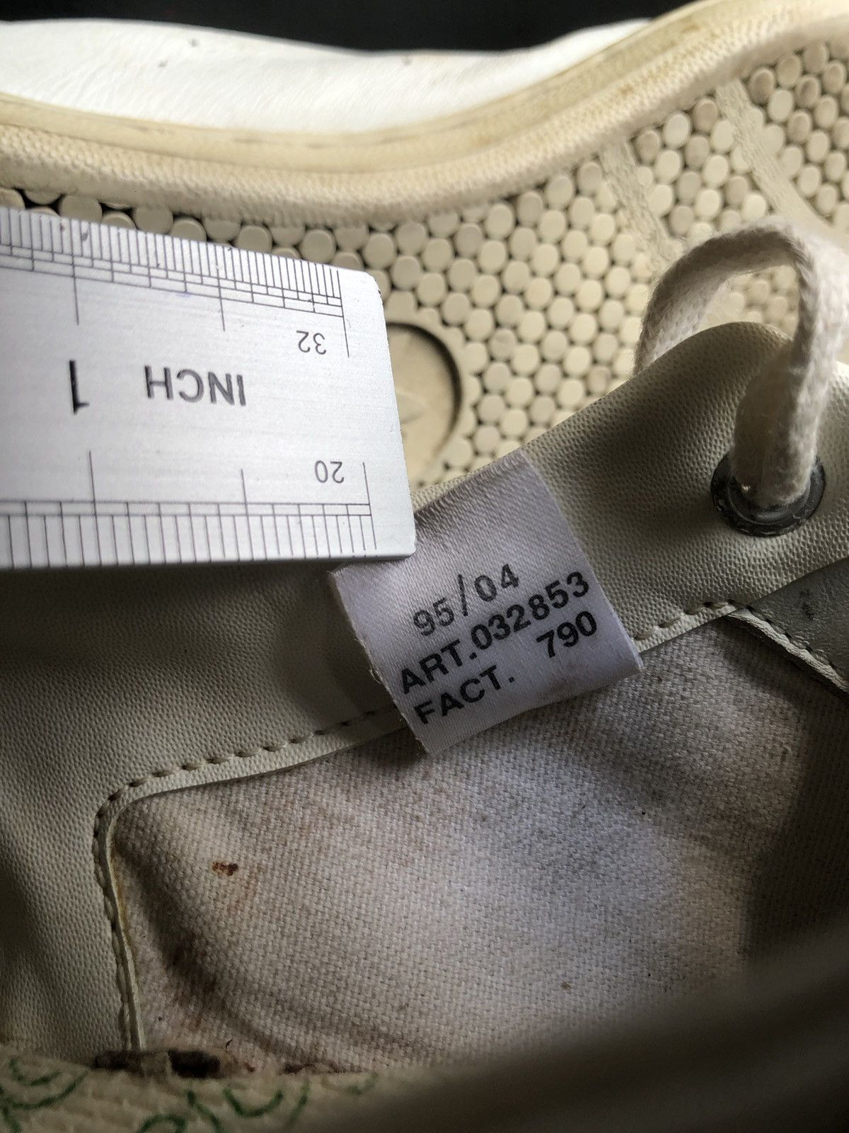 Adidas VTG 90’s ADIDAS Stan Smith White Men’s Sneakers Sz US 12.5 Size US 12.5 / EU 45-46 - 11 Thumbnail
