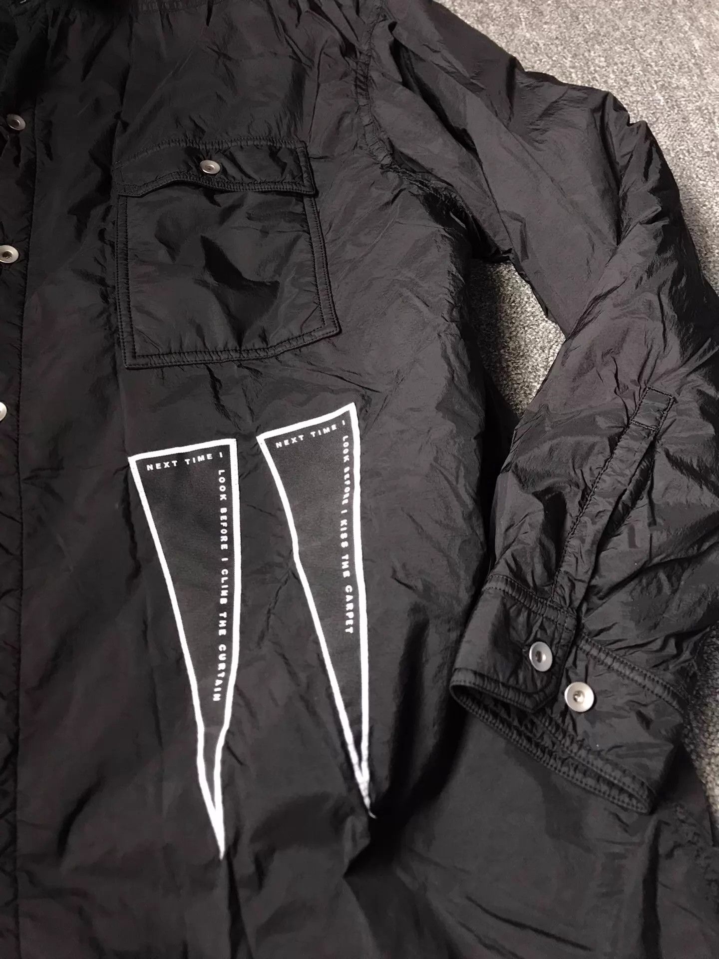 Rick Owens Rick Owens DRKSHDW Longline Cotton Padded Jacket M New Size US M / EU 48-50 / 2 - 4 Thumbnail