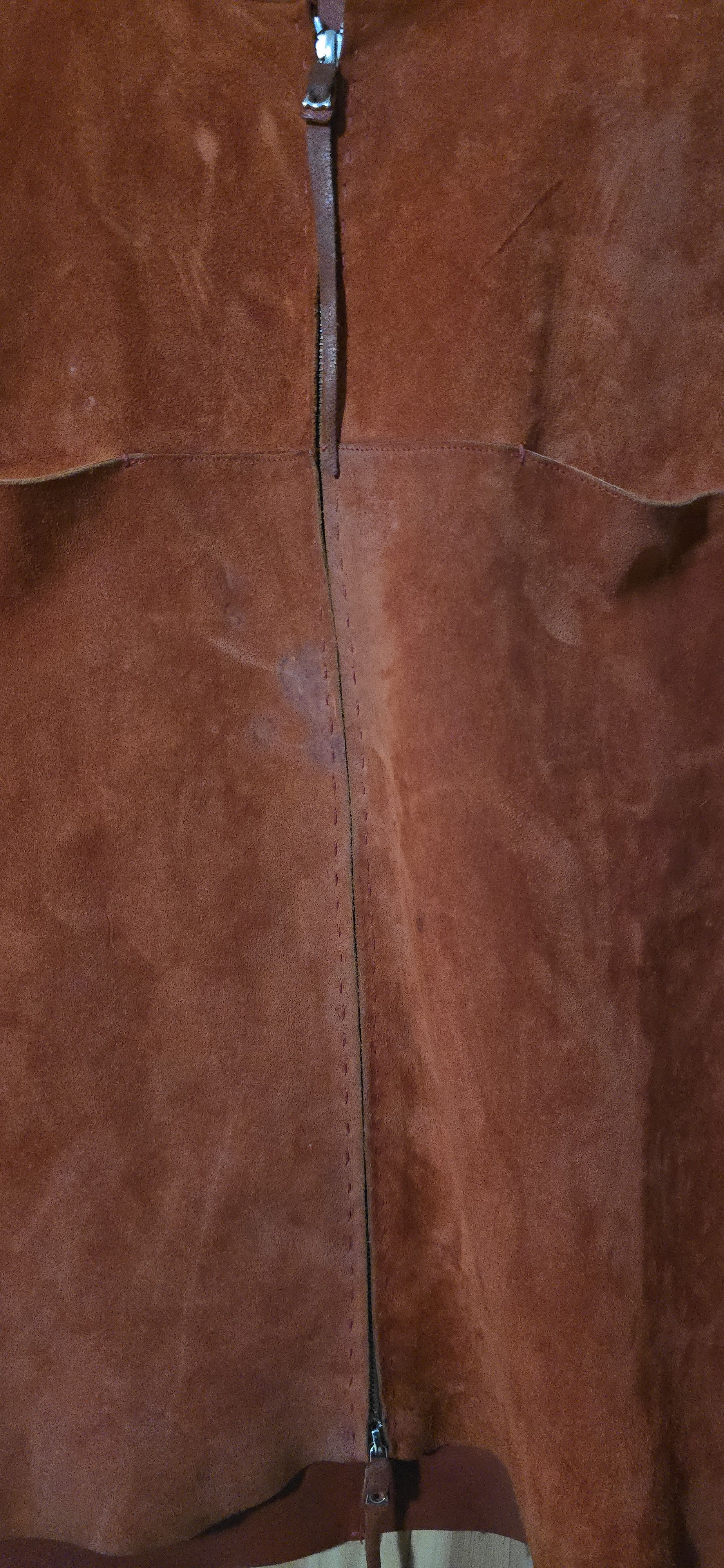 Ma+ Reverse Camel Leather Jacket Size US L / EU 52-54 / 3 - 9 Thumbnail