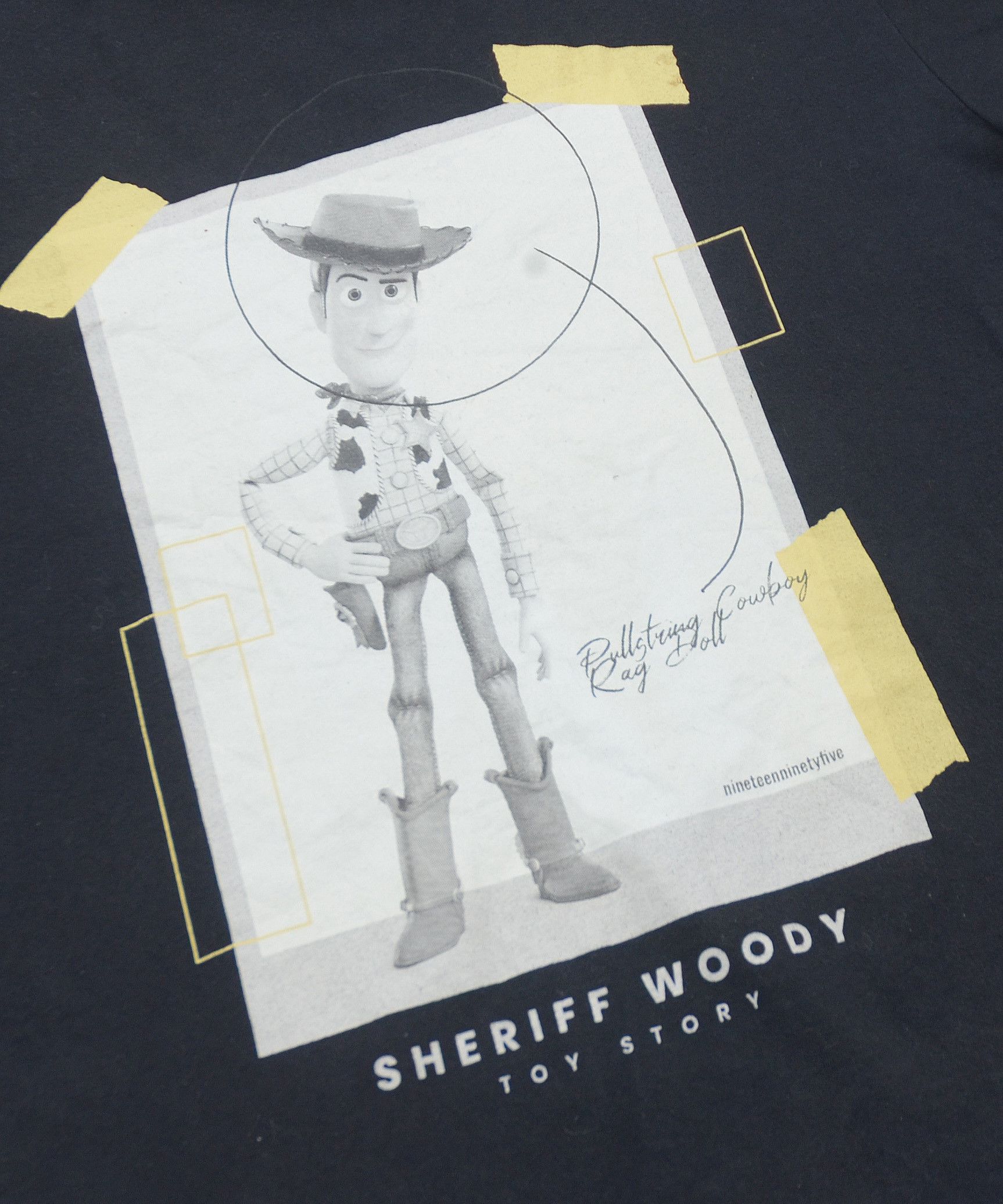 Disney × Vintage Vintage Disney Pixar Toy Story Cartoon USA T-shirt Big Logo Size US L / EU 52-54 / 3 - 4 Thumbnail