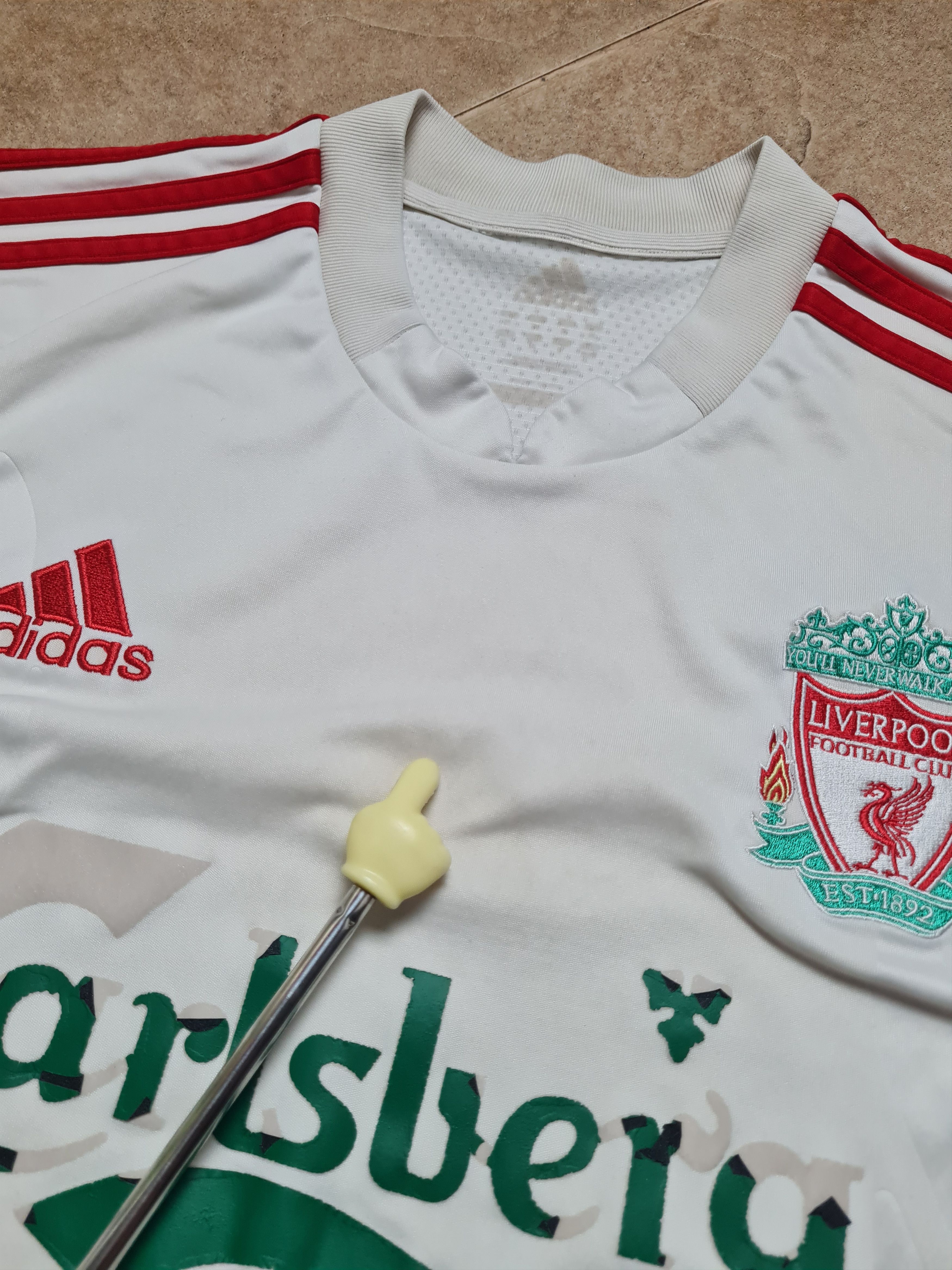 Adidas Liverpool 2009-10 Third Shirt Adidas Jersey P06230 Size US M / EU 48-50 / 2 - 11 Thumbnail