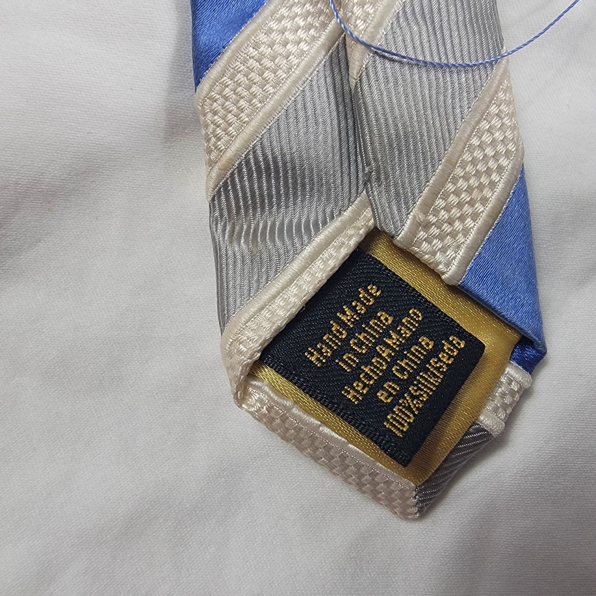 Donald Trump Donald J Trump Signature Collection Executive Tie Blue Diago Size ONE SIZE - 5 Thumbnail