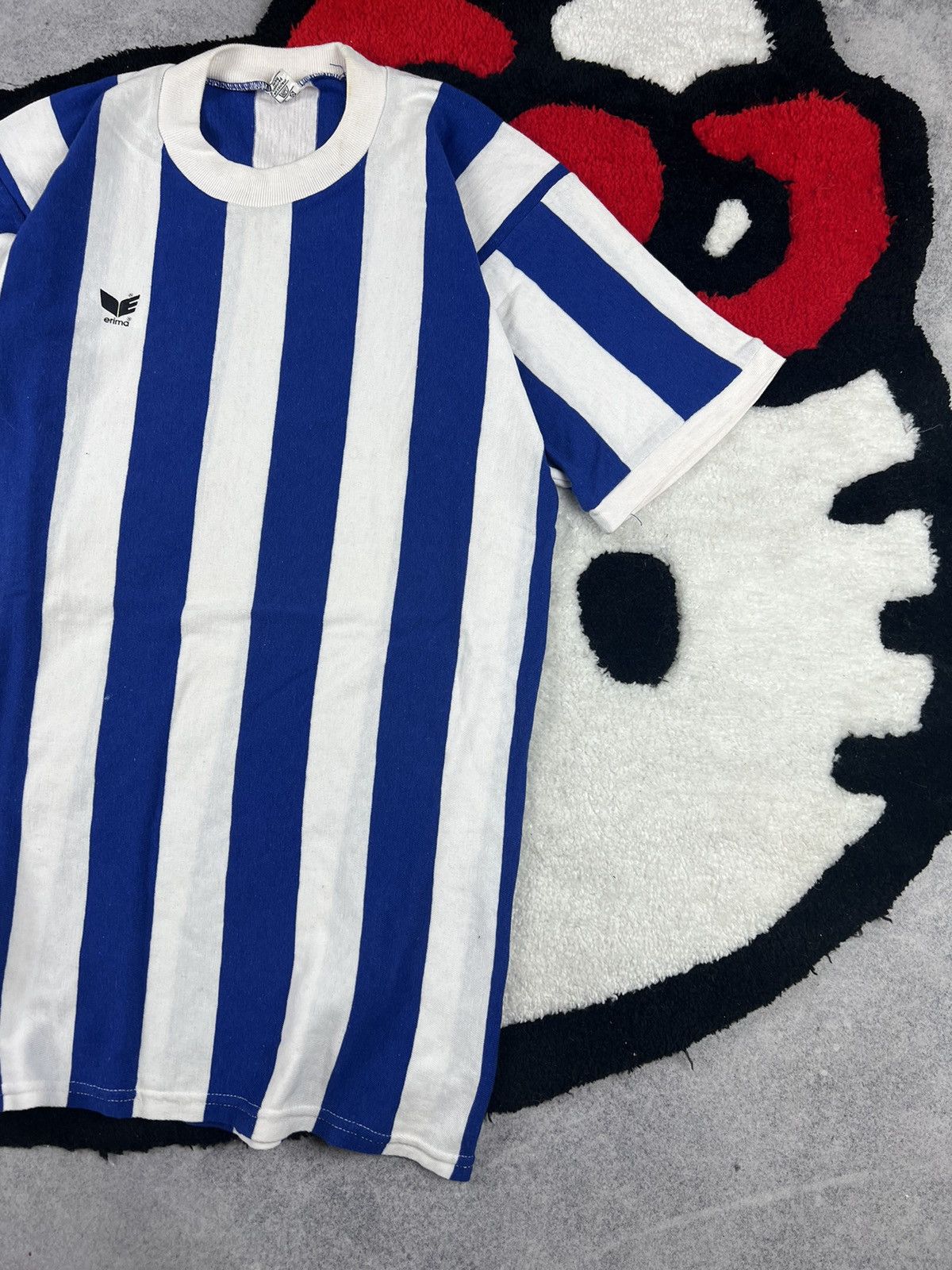 Other Vintage Erima 80s West Germany Blockcore Style Soccer Jersey Size US L / EU 52-54 / 3 - 3 Thumbnail
